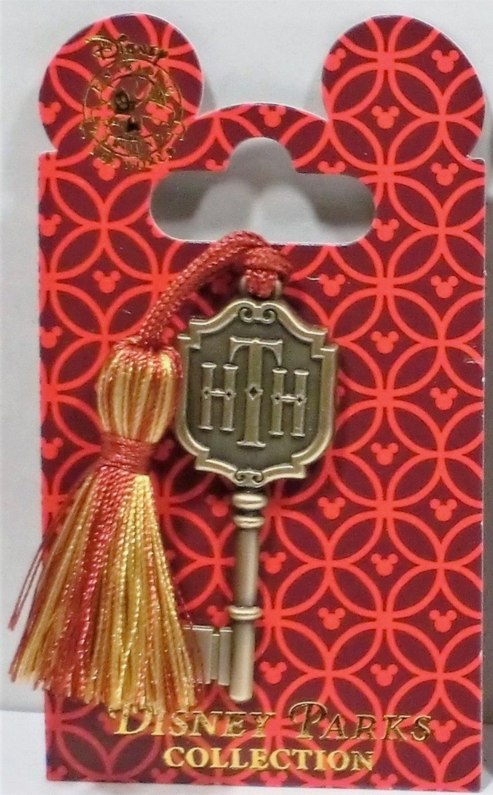 New 2015 Disney Pin Hollywood Studios Tower of Terror Hotel Hotel Key Tassel HTH