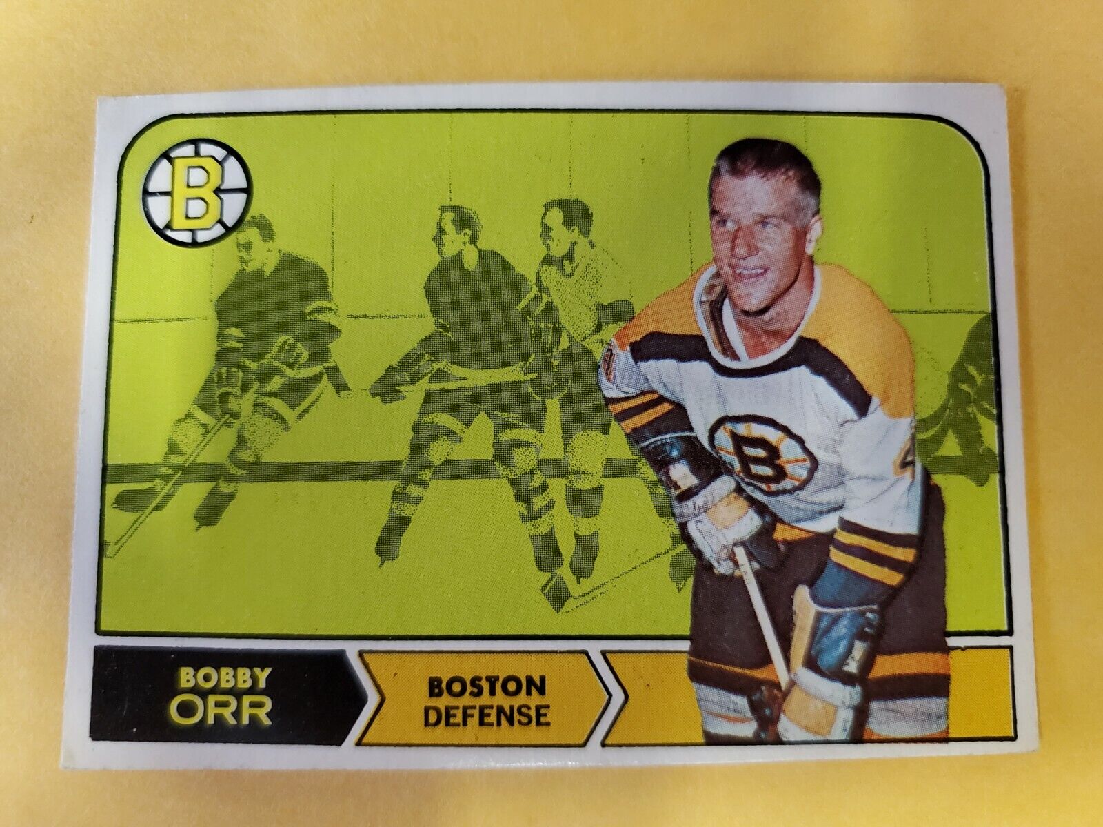 1968-69 OPC O-Pee-Chee Hockey Bobby Orr Card #2 Boston Bruins NHL