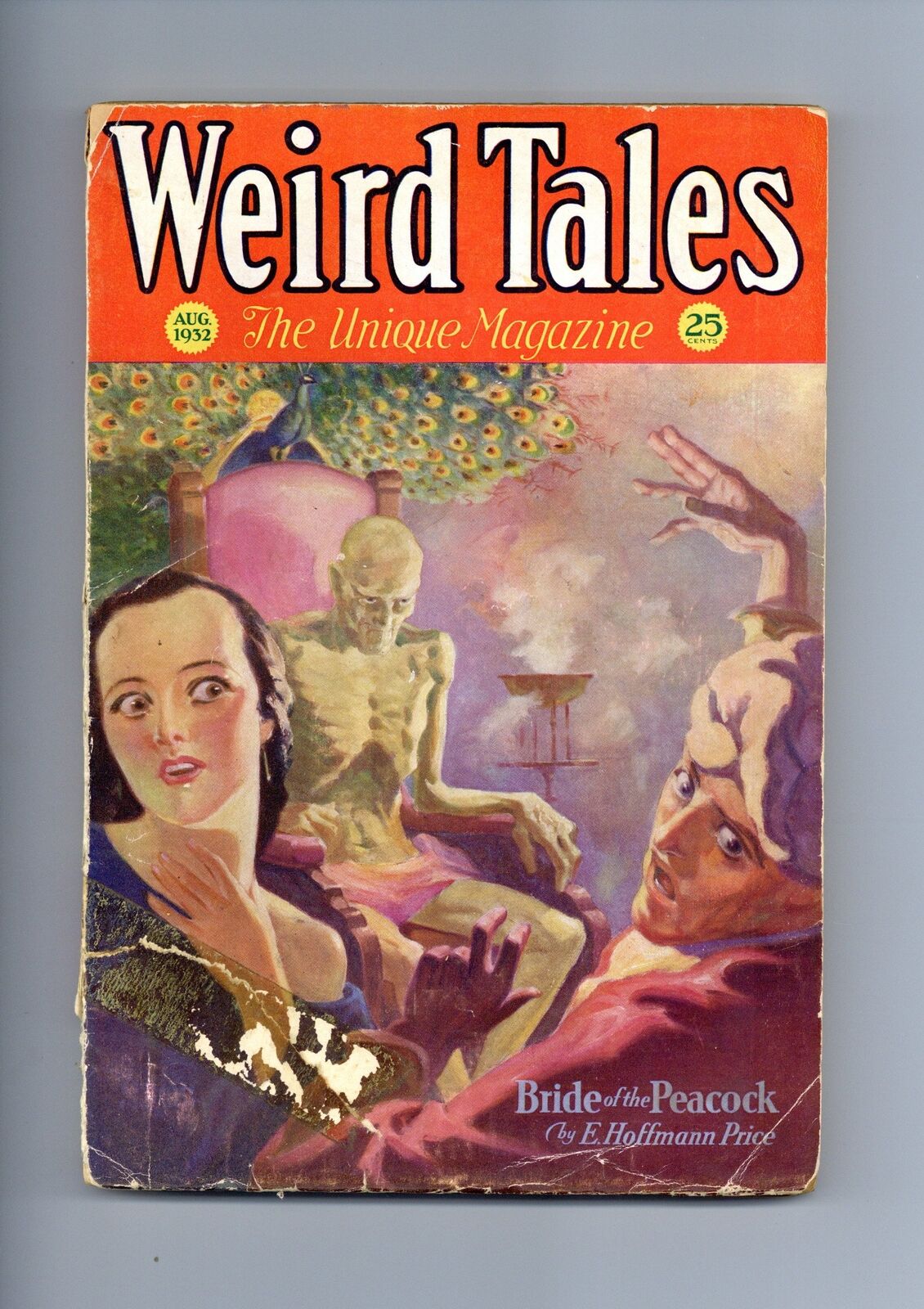 Weird Tales Pulp 1st Series Aug 1932 Vol. 20 #2 GD