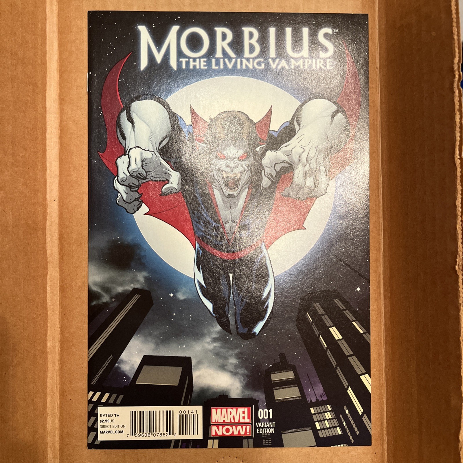 Morbius The Living Vampire #1 1:50 2013 Ed McGuinness Variant NM