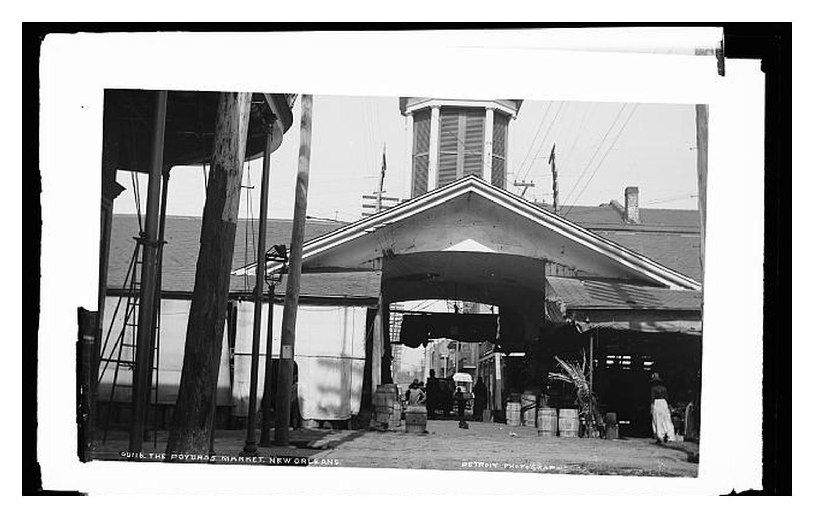New Orleans Poydras Market Standard Postcard New Orleans Poydras Market Standard Postcard