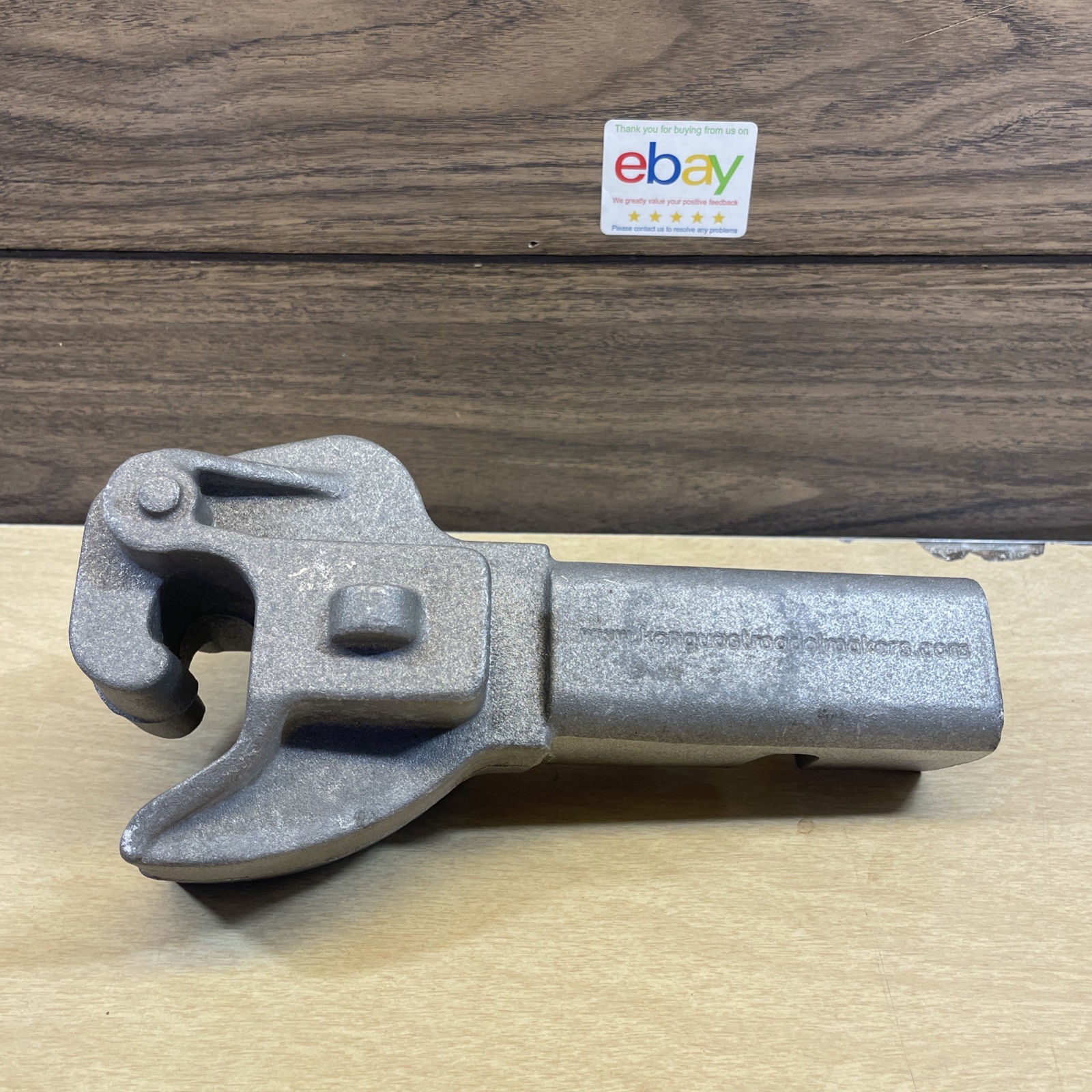 Vintage Ken Quast Cast Aluminum Railroad Coupler Knuckle 2
