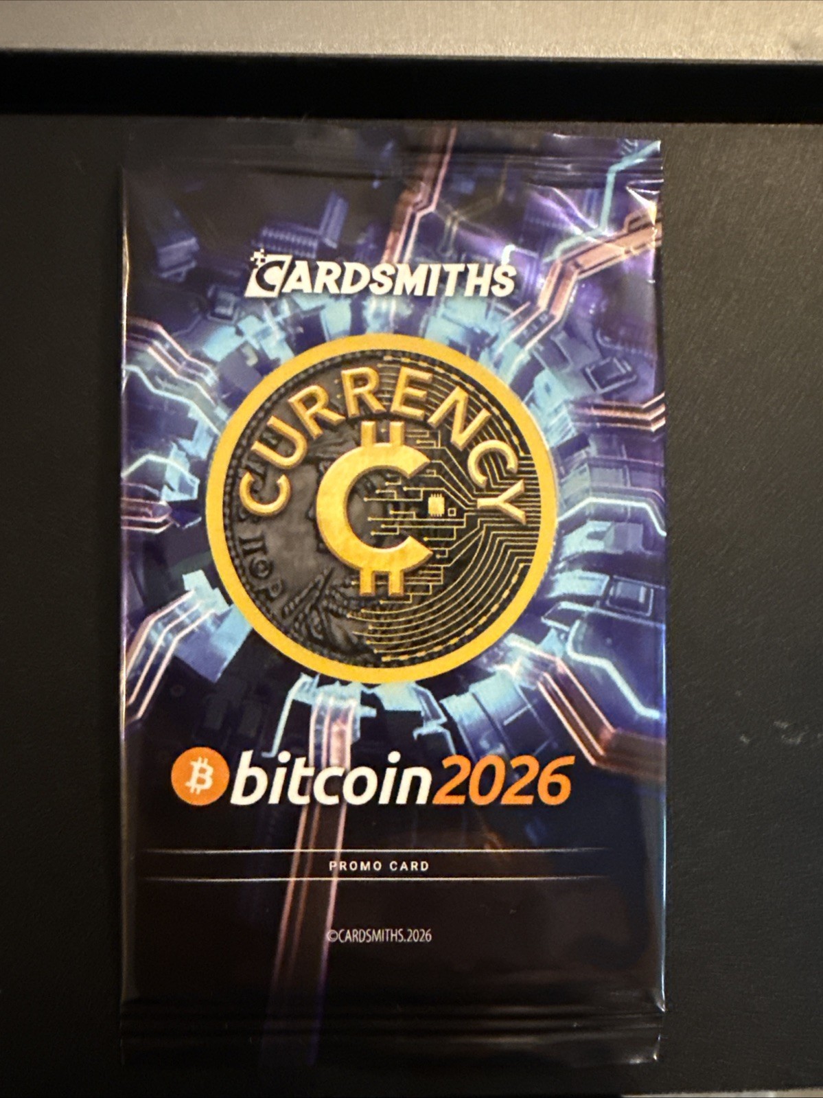 Cardsmiths Currency Bitcoin Conference 2026 Promo Card Sealed Exclusive Pack