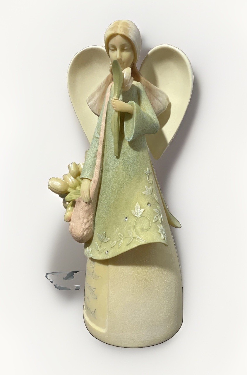 Figurine - Foundations Enesco There Is No Greater Blessing Than A Friend