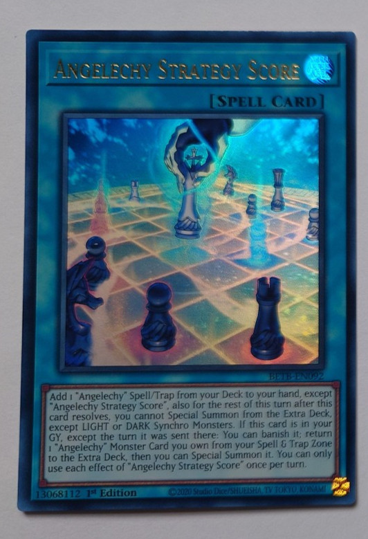 ANGELECHY STRATEGY SCORE BETB-EN092 ULTRA RARE 1st EDITION YUGIOH *NEW & MINT* ANGELECHY STRATEGY SCORE BETB-EN092 ULTRA RARE 1st EDITION YUGIOH *NEW & MINT*
