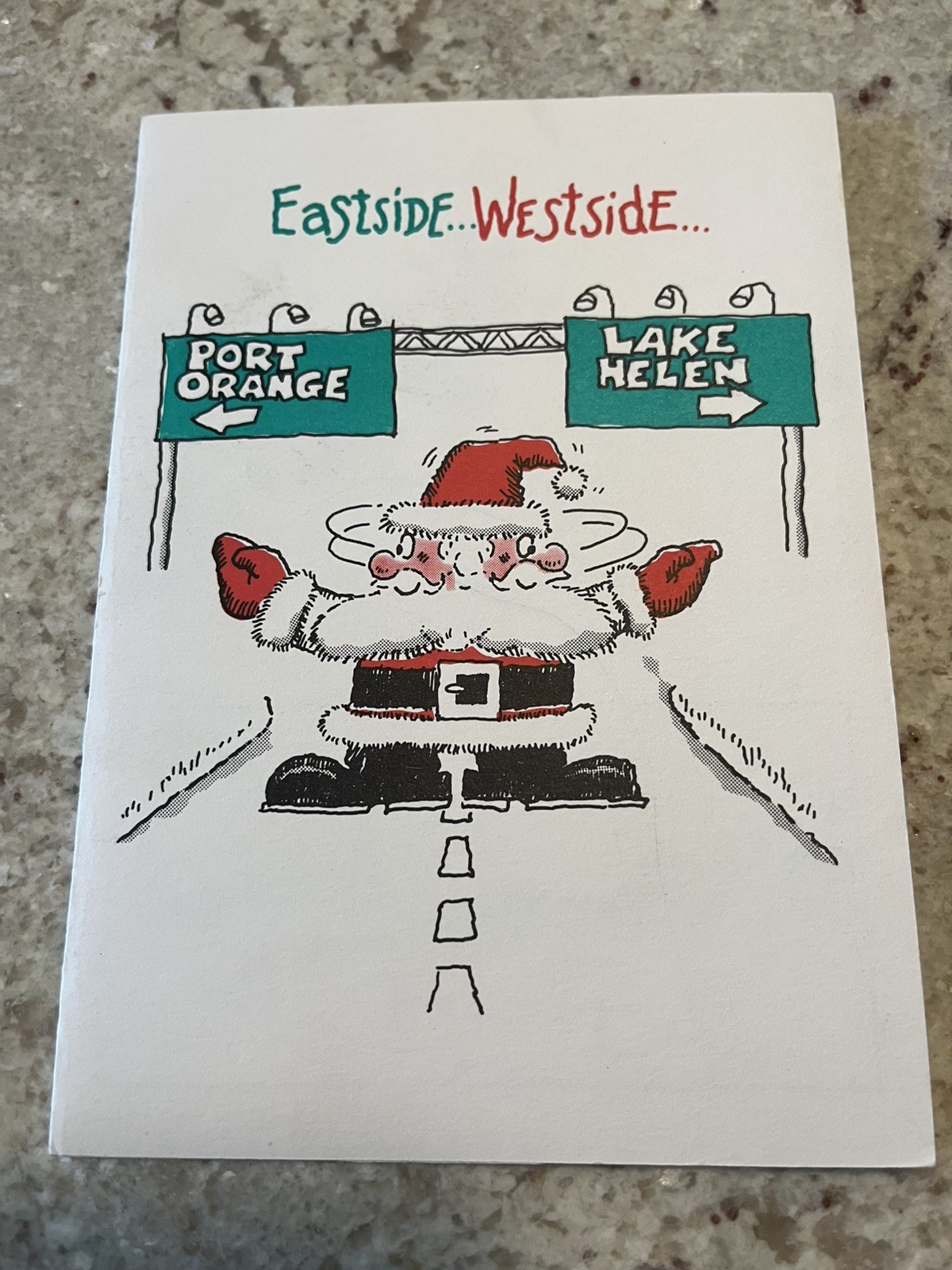 Rare Vintage Daytona Budweiser Christmas Greeting Card HBR Original Clydesdales Rare Vintage Daytona Budweiser Christmas Greeting Card HBR Original Clydesdales