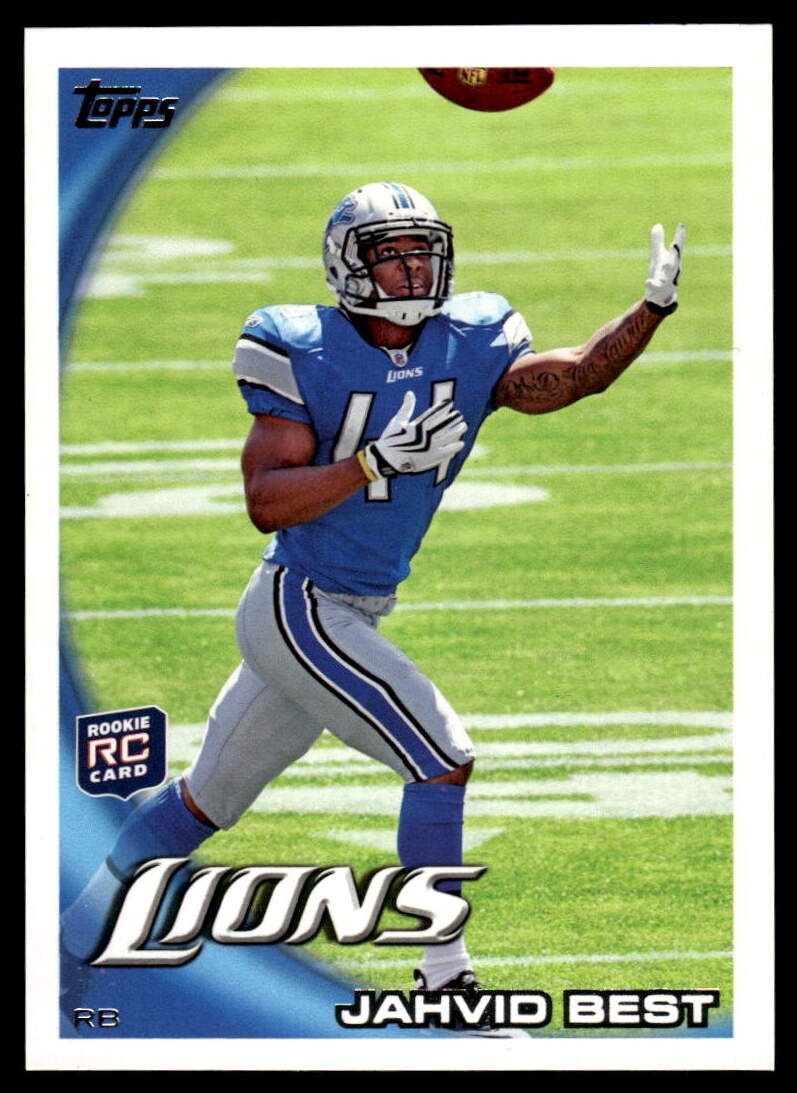 2010 Topps #268 Jahvid Best Factory Set Bonus: Rookies (Target)