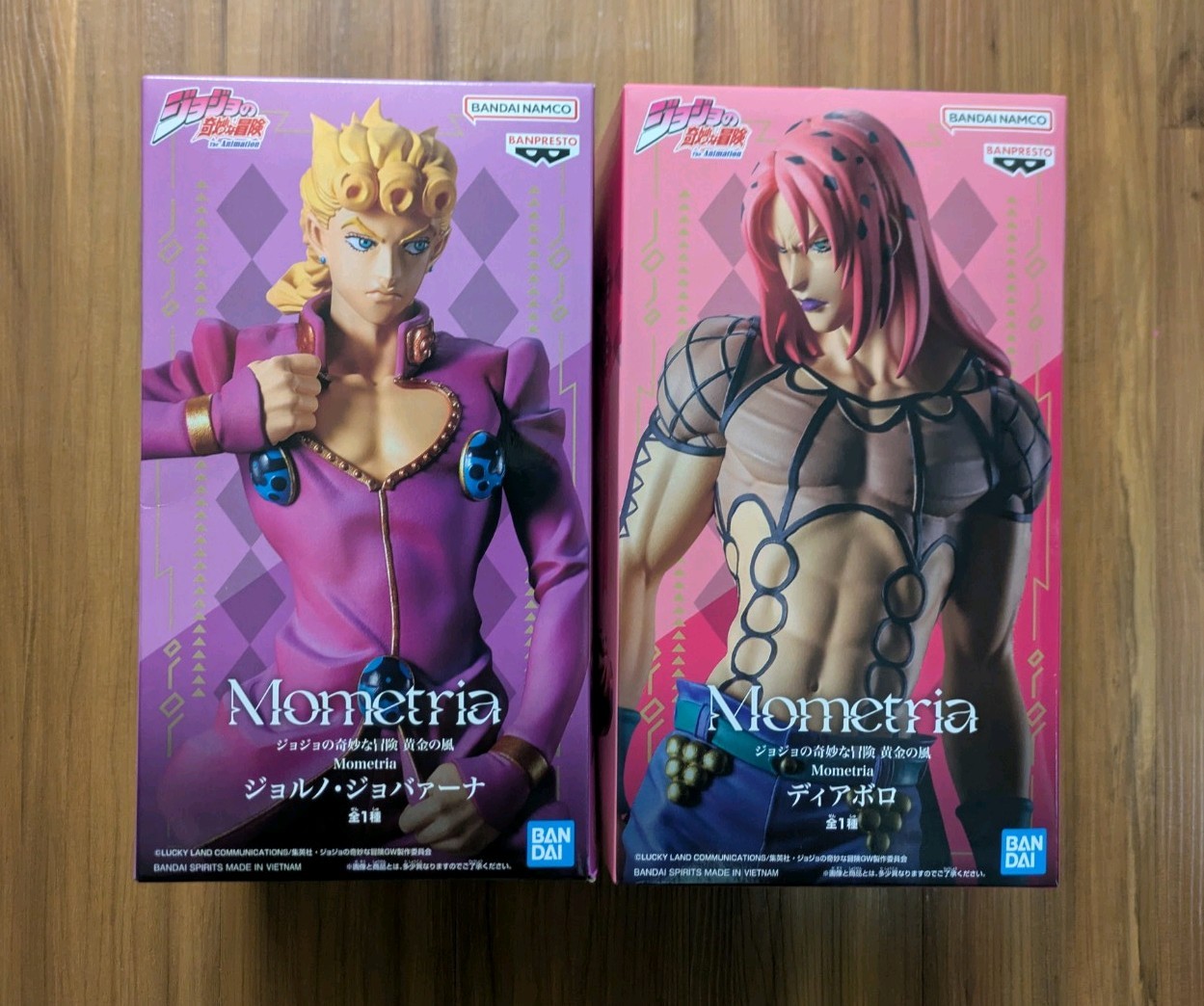 JoJo's Bizarre Adventure Mometria Giorno Giovanna & Diavolo Japan / New