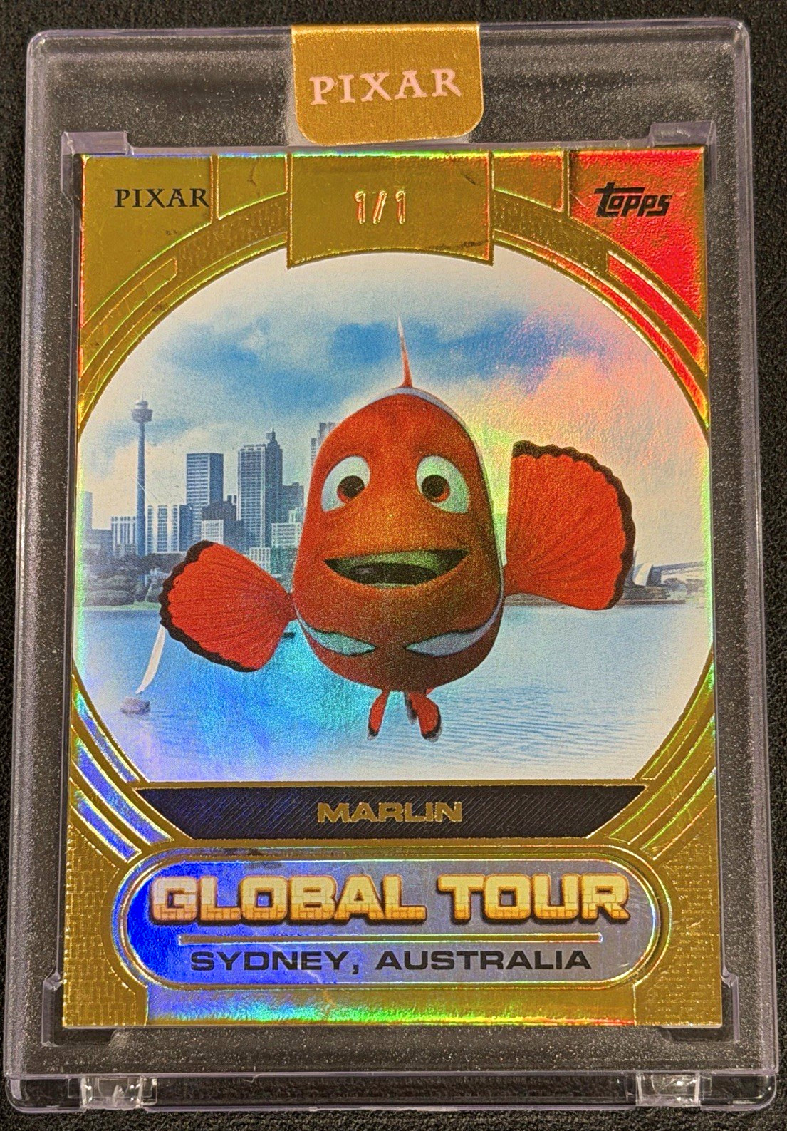 2025 Topps Disney Pixar Finding Nemo Marlin Global Tour 1/1 2025 Topps Disney Pixar Finding Nemo Marlin Global Tour 1/1