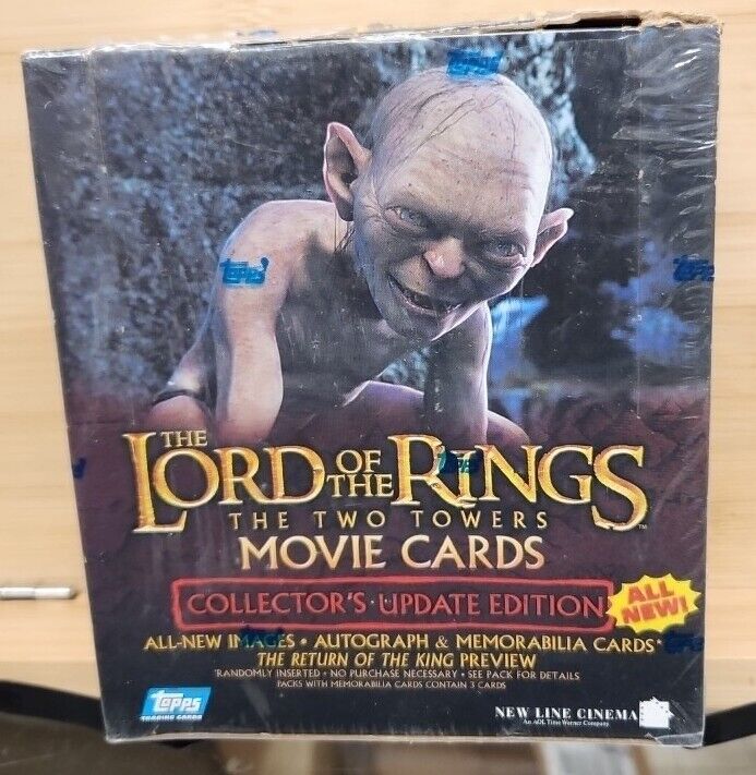 2003 TOPPS LORD OF THE RINGS: THE TWO TOWERS UPDATE MOVIE CARDS BOX/ SEALED
