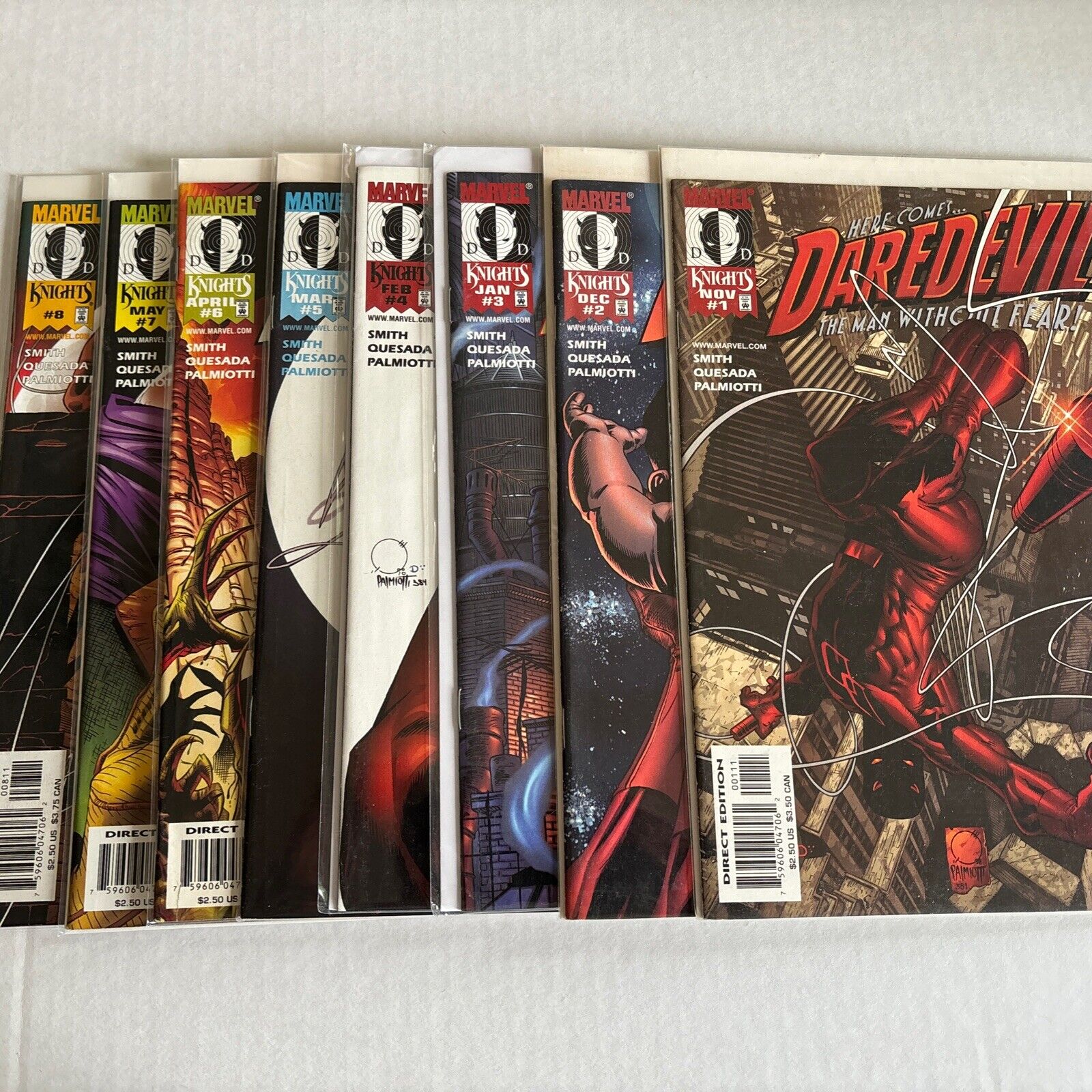 Marvel Daredevil Vol 2 (1998) Full Kevin Smith Run 1-8 Campbell Quesada