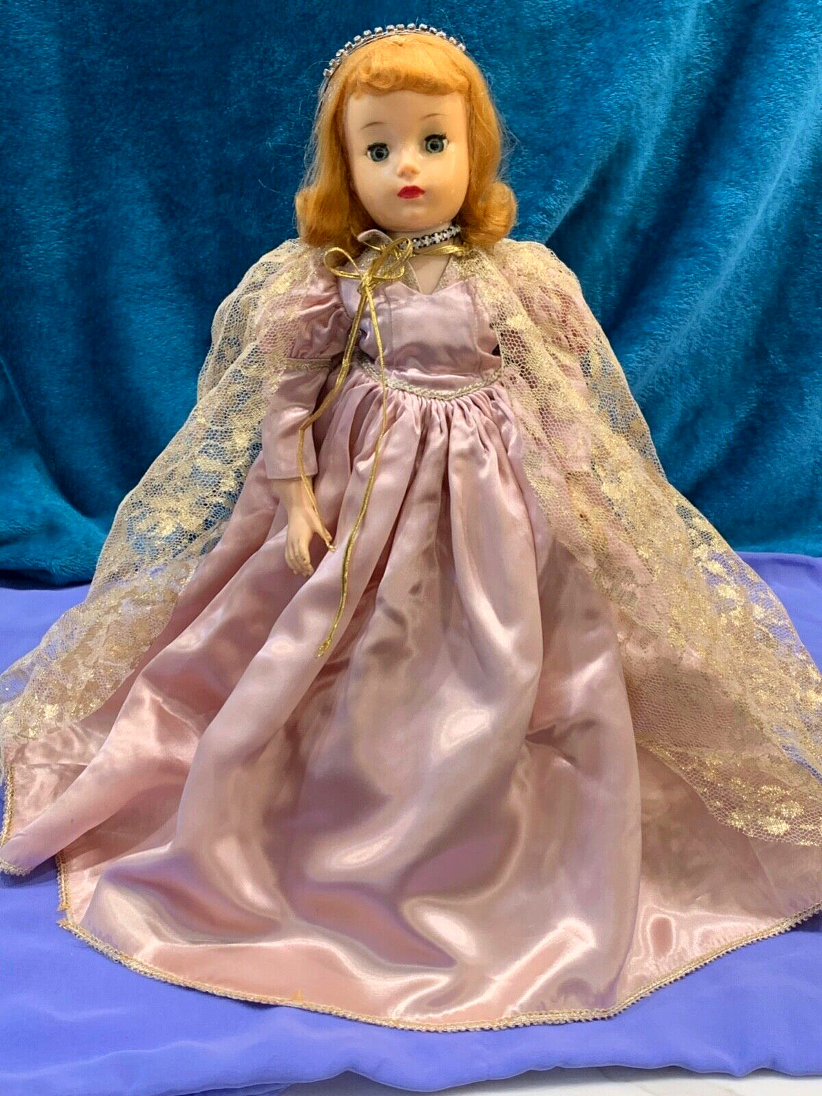 Rare 1959 Madame Alexander Walt Disney’s 16” Sleeping Beauty Doll Pink Gown TAG