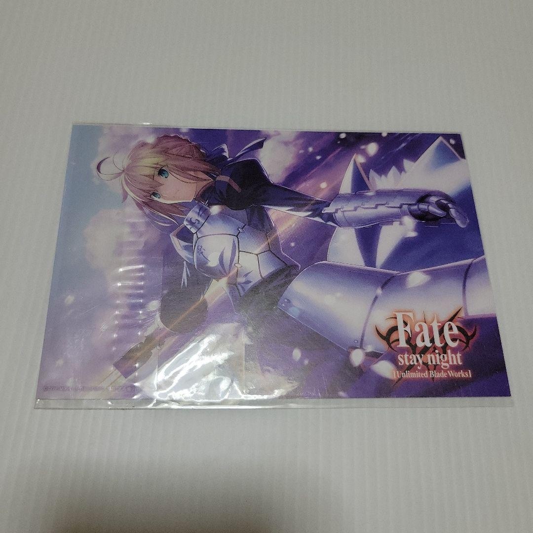 Fate/stay night Unlimited Blade Works Saber Postcard Kalafina Official Characte