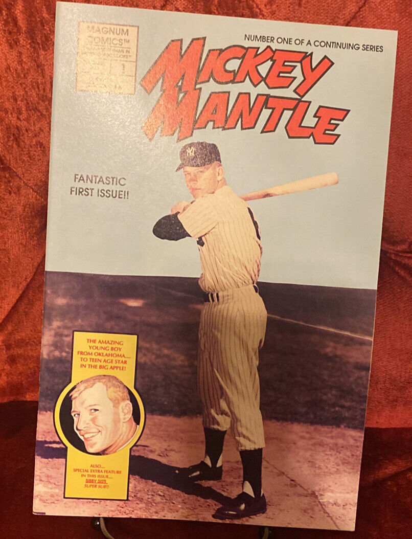Mickey Mantle #1 (1991 Magnum Comics) Baseball's Greatest Heroes
