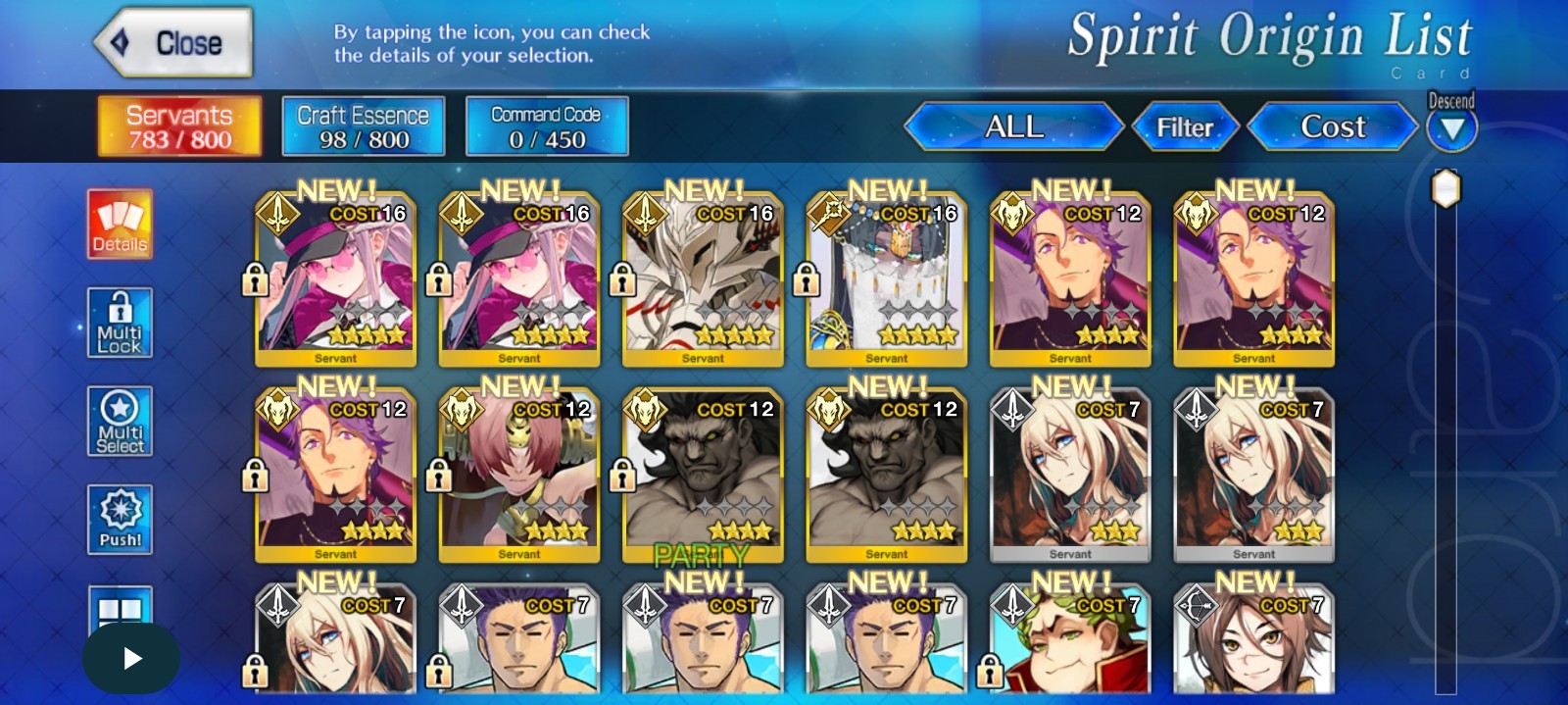 [NA] Fate Grand Order Global/NA Starter FGO Np2 Medusa+Mordred+Schehe+1000 SQ