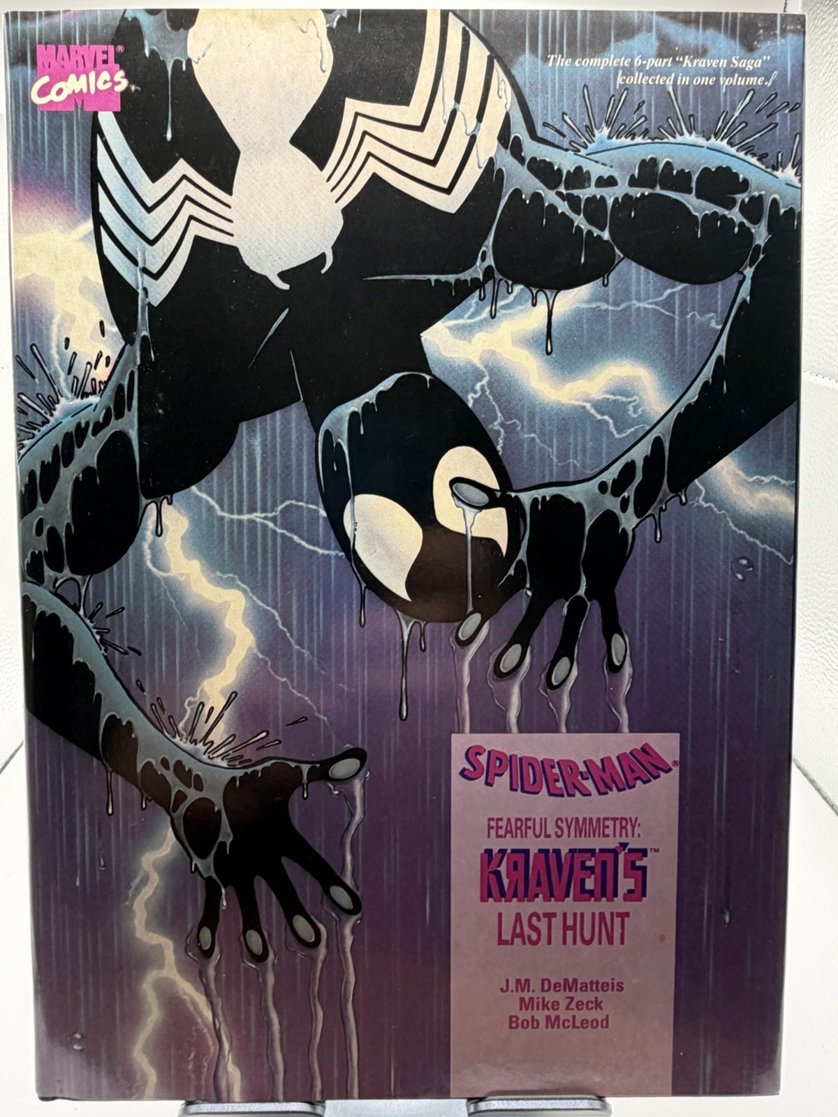 Spider-Man Fearful Symmetry: Kraven\'s Last Hunt Hard Cover 1989 First Edition Spider-Man Fearful Symmetry: Kraven\'s Last Hunt Hard Cover 1989 First Edition