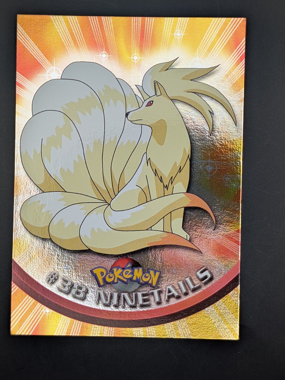 1999 Topps Ninetails #38[Blue Logo] NM Condition Vintage SILVER Holofoil