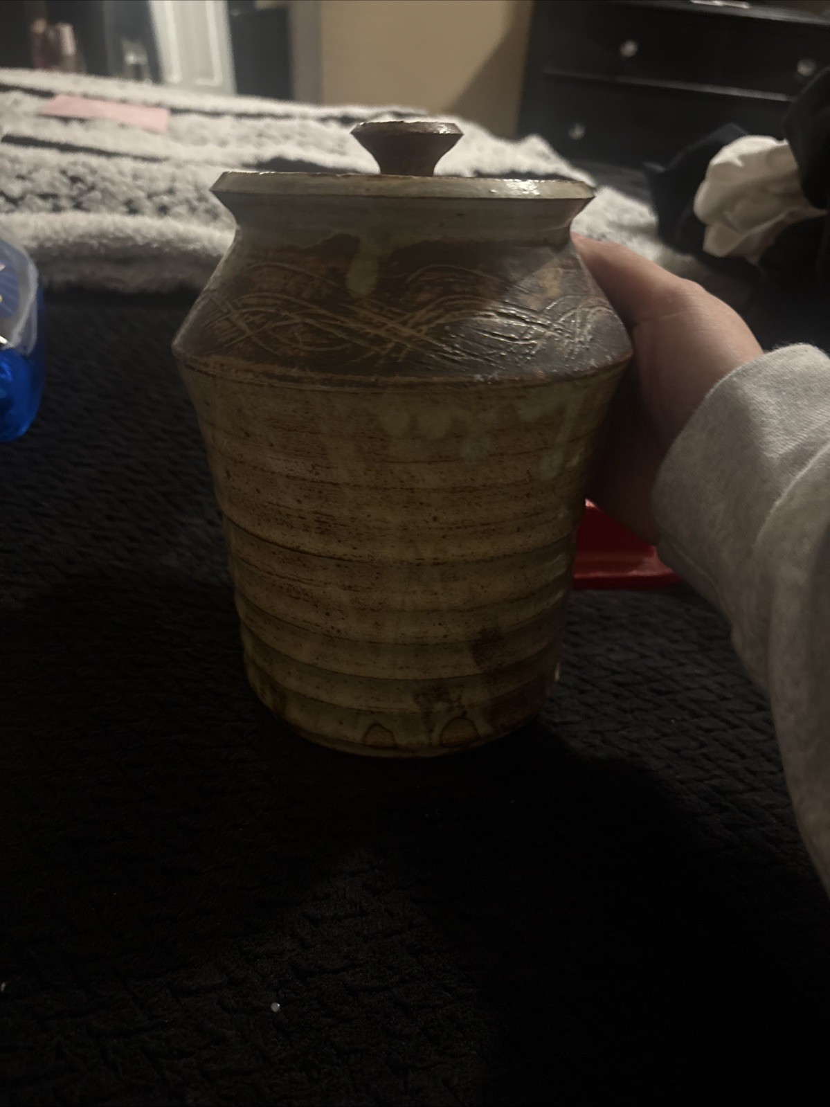 Vintage Jim McClelland Pottery With Lid 