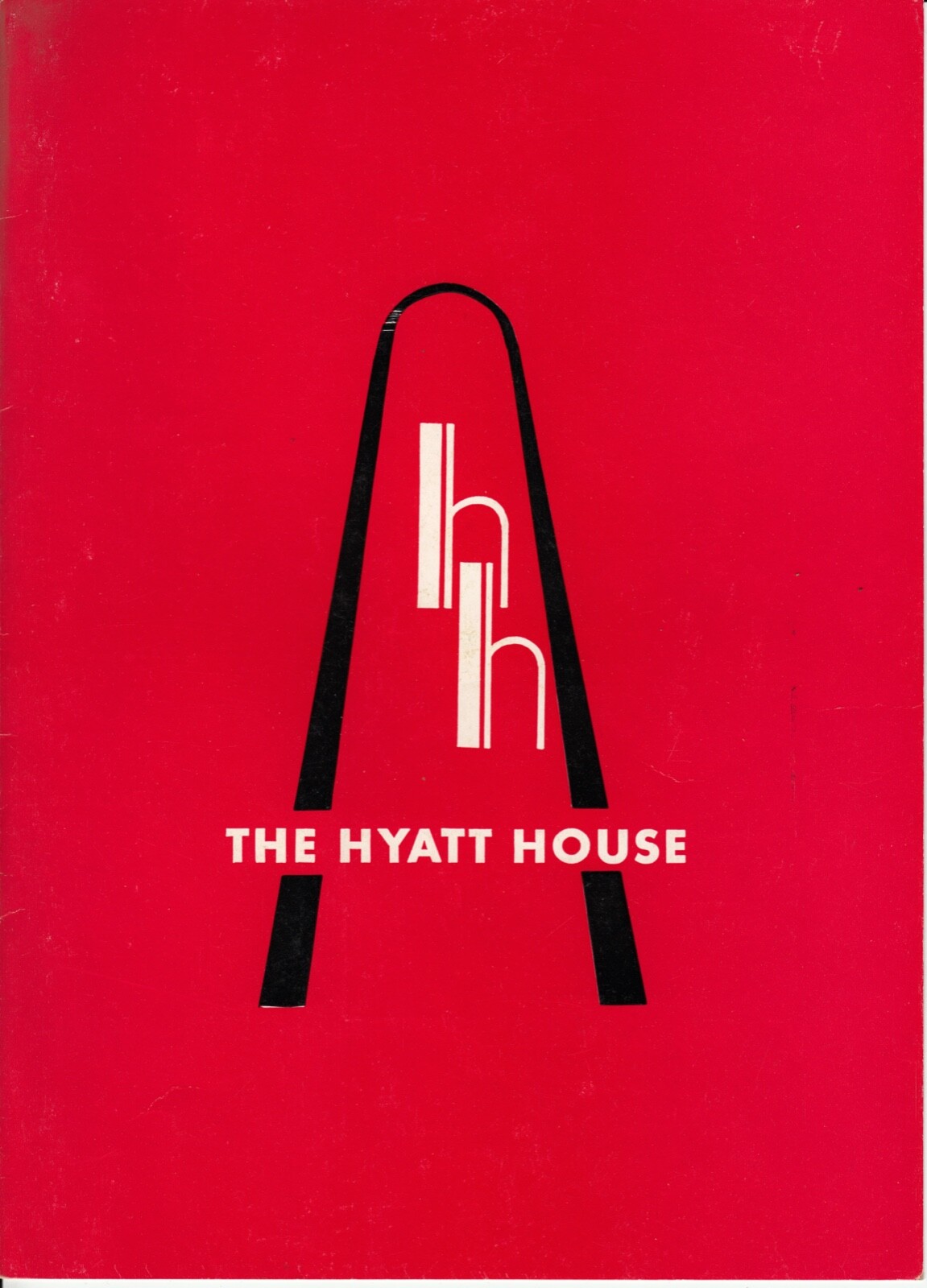 Vintage THE HYATT HOUSE Restaurant Menu 1950-60s