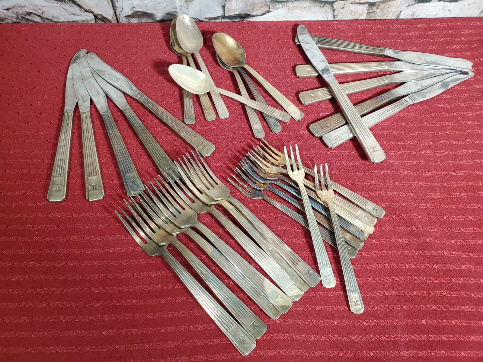 VTG July 1977 Flamingo Hilton Casino Grand Opening Silverware Las Vegas VTG July 1977 Flamingo Hilton Casino Grand Opening Silverware Las Vegas