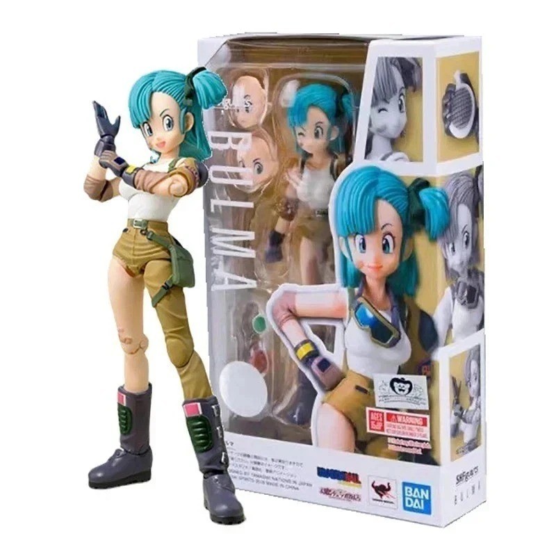 Anime Dragon Ball Figures Bulma Goku Action Figure Movable PVC with box Anime Dragon Ball Figures Bulma Goku Action Figure Movable PVC with box