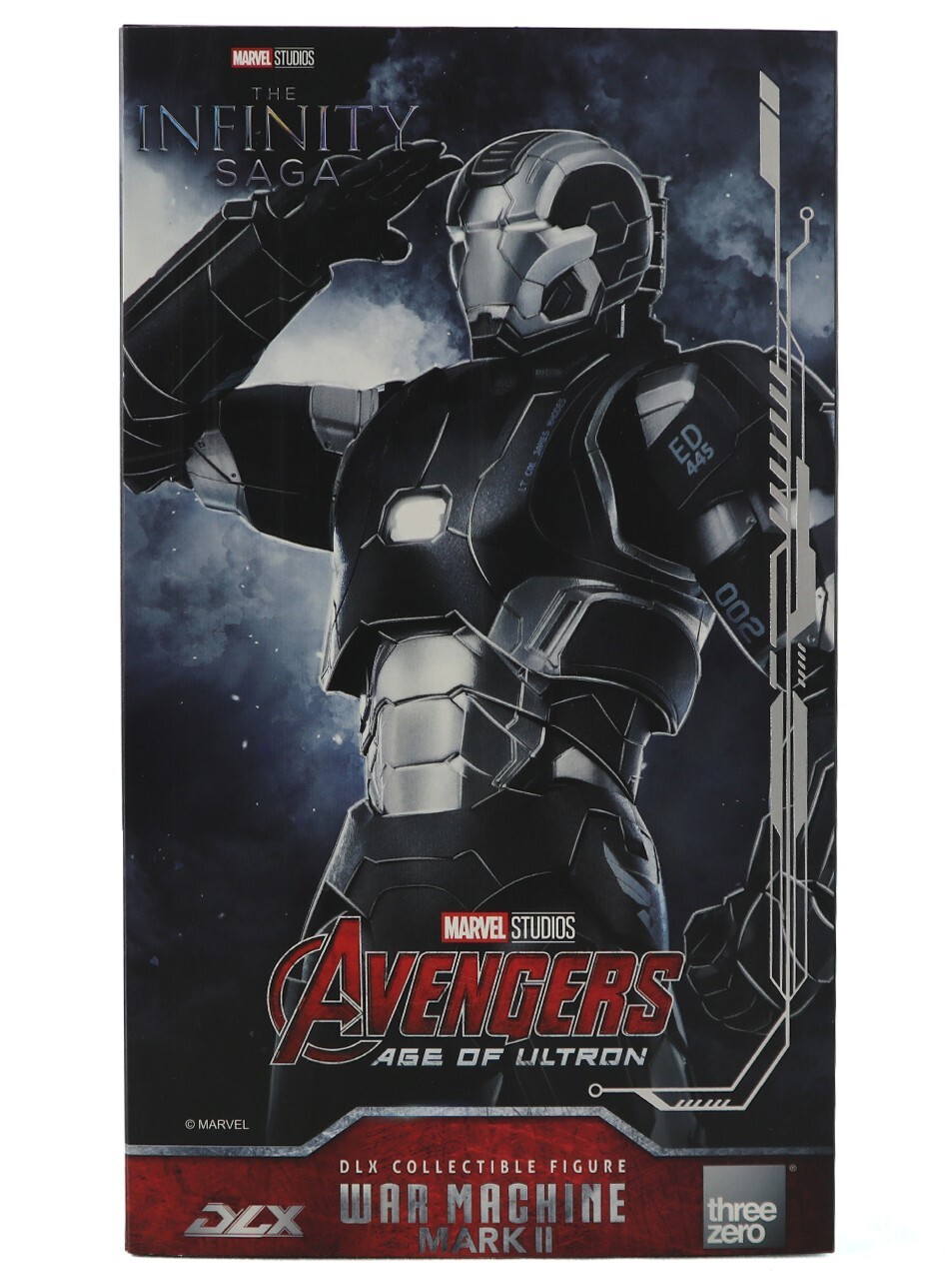 ThreeZero Marvel Studios The Infinity Saga DLX War Machine Mark 2 Figure New