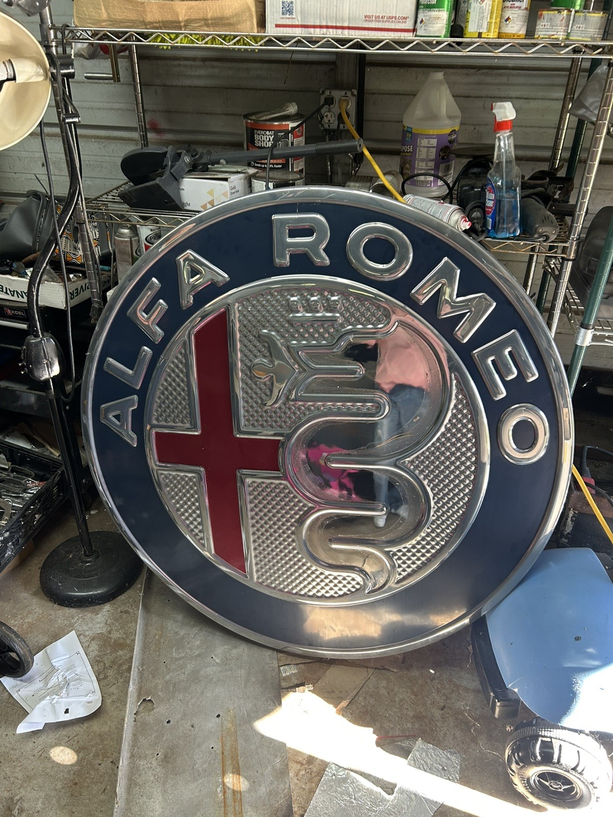 Alfa Romeo dealership illuminated Sign Dealer Auto Alfa Romeo dealership illuminated Sign Dealer Auto