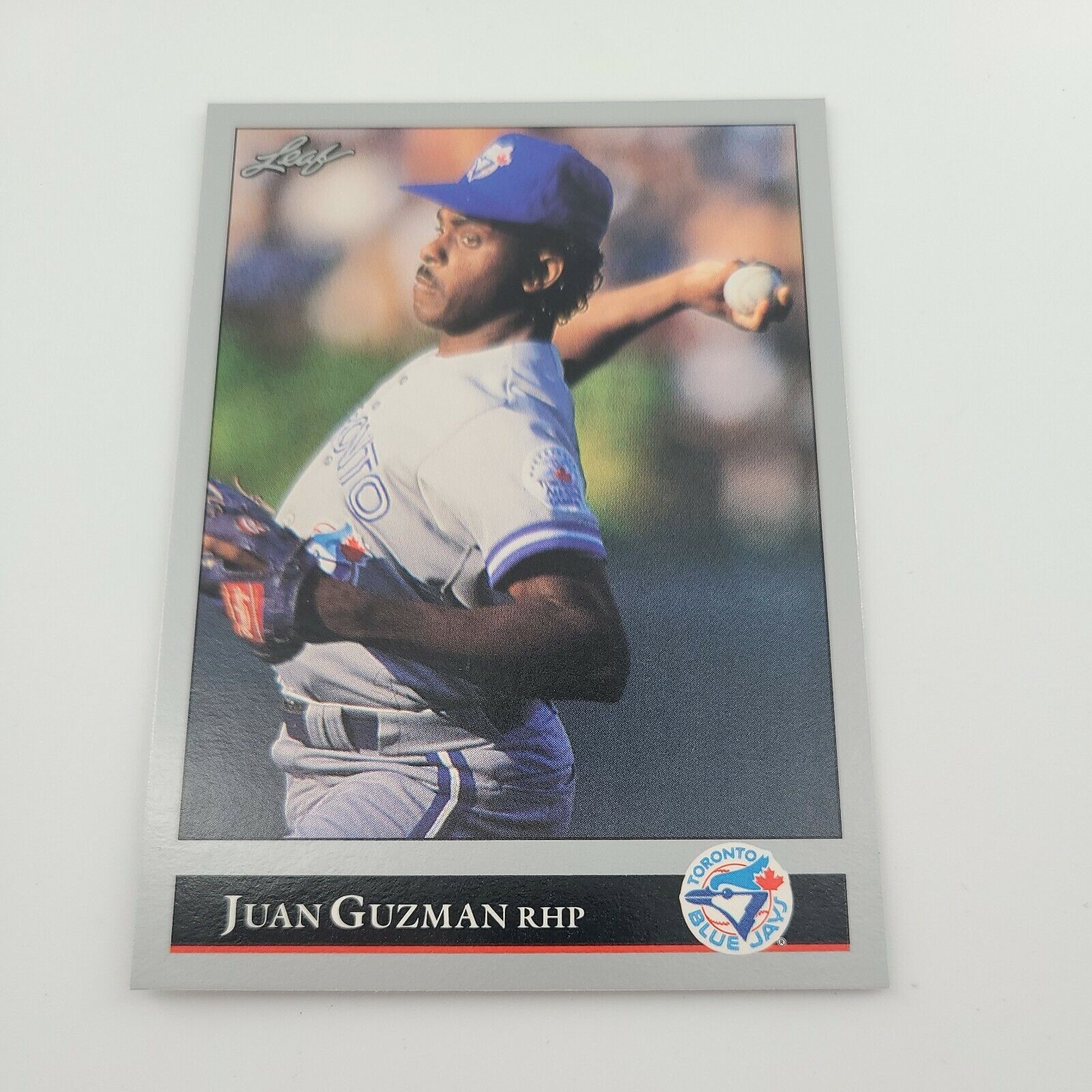 1992 Leaf Juan Guzman #35 Series 1 Toronto Blue Jays Baseball Card