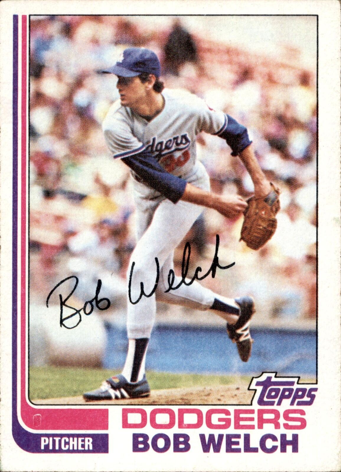 Bob Welch #82 1982 Topps
