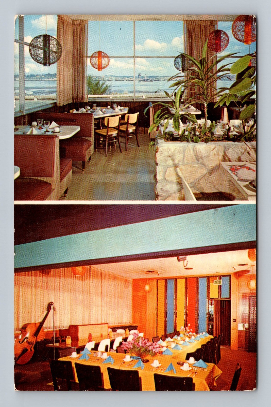 Port Orchard WA Gene\'s Beachcomber Restaurant Sinclair Inlet View VTG Postcard Port Orchard WA Gene\'s Beachcomber Restaurant Sinclair Inlet View VTG Postcard