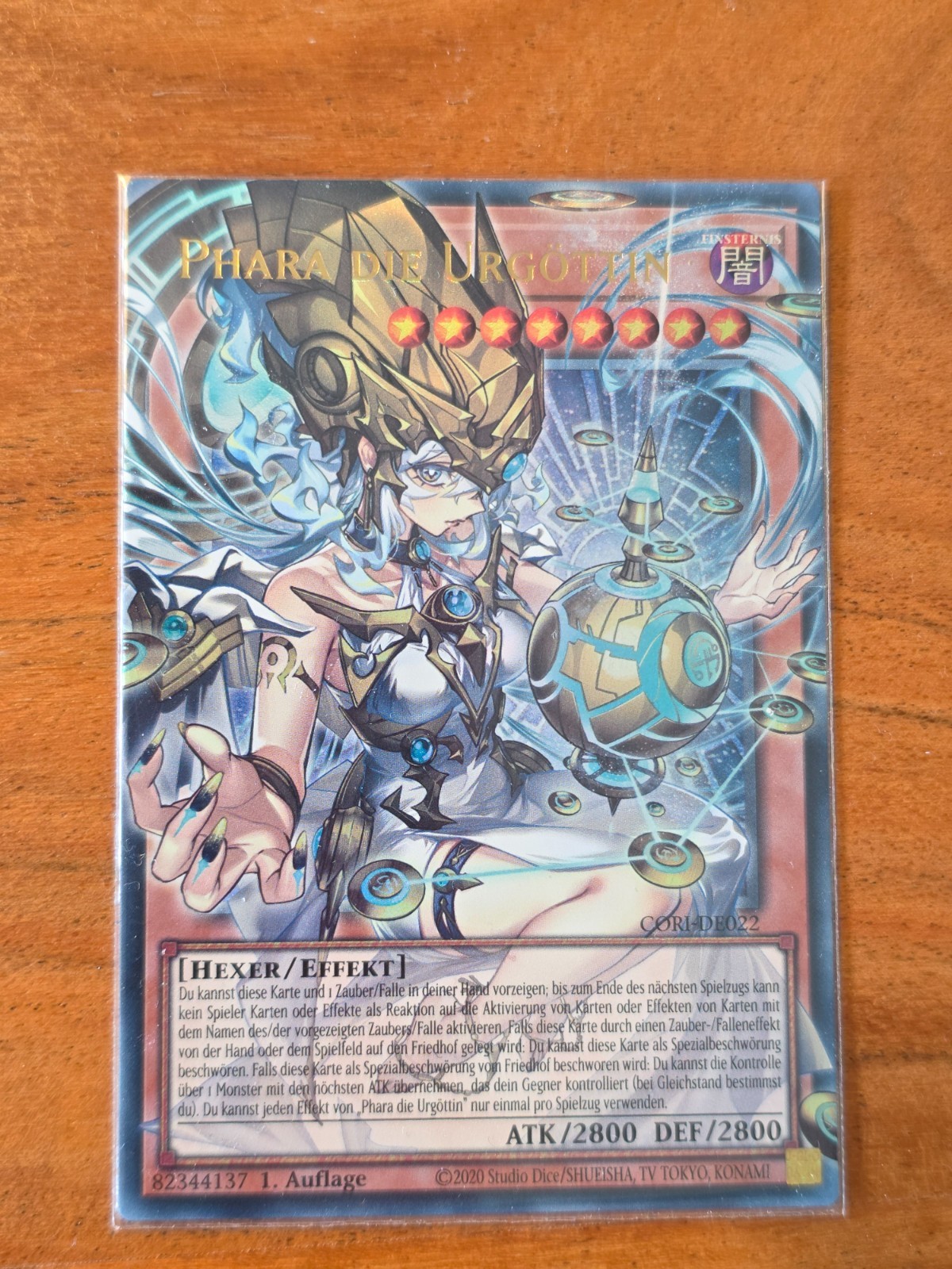 Yu-Gi-Oh CORI-EN022 Phara the Great Goddess Ultra Rare NM