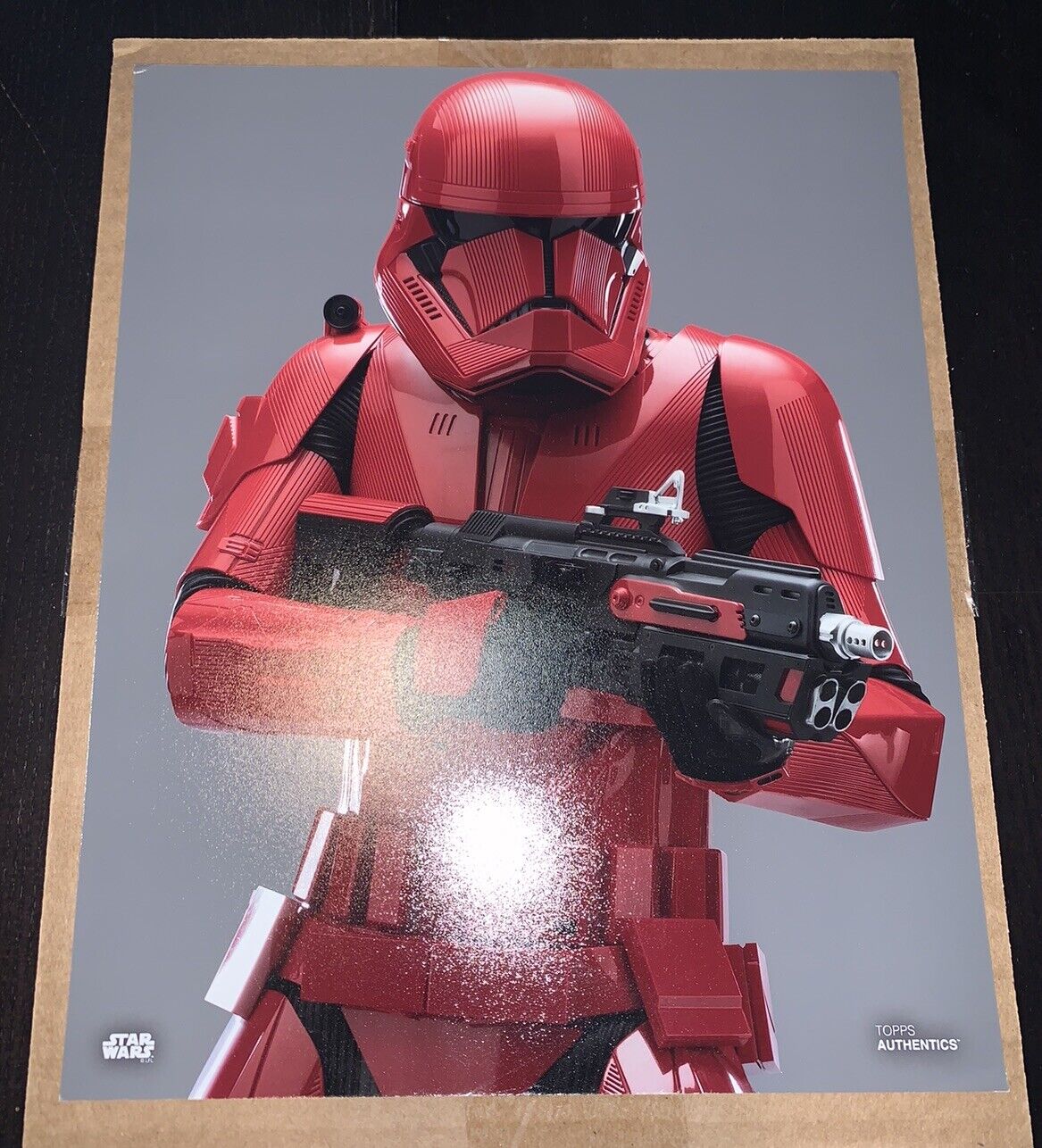 STAR WARS 2019 SDCC EXCLUSIVE TOPPS PROMO 8x10 TOPPS Authentic SDCC SITH TROOPER