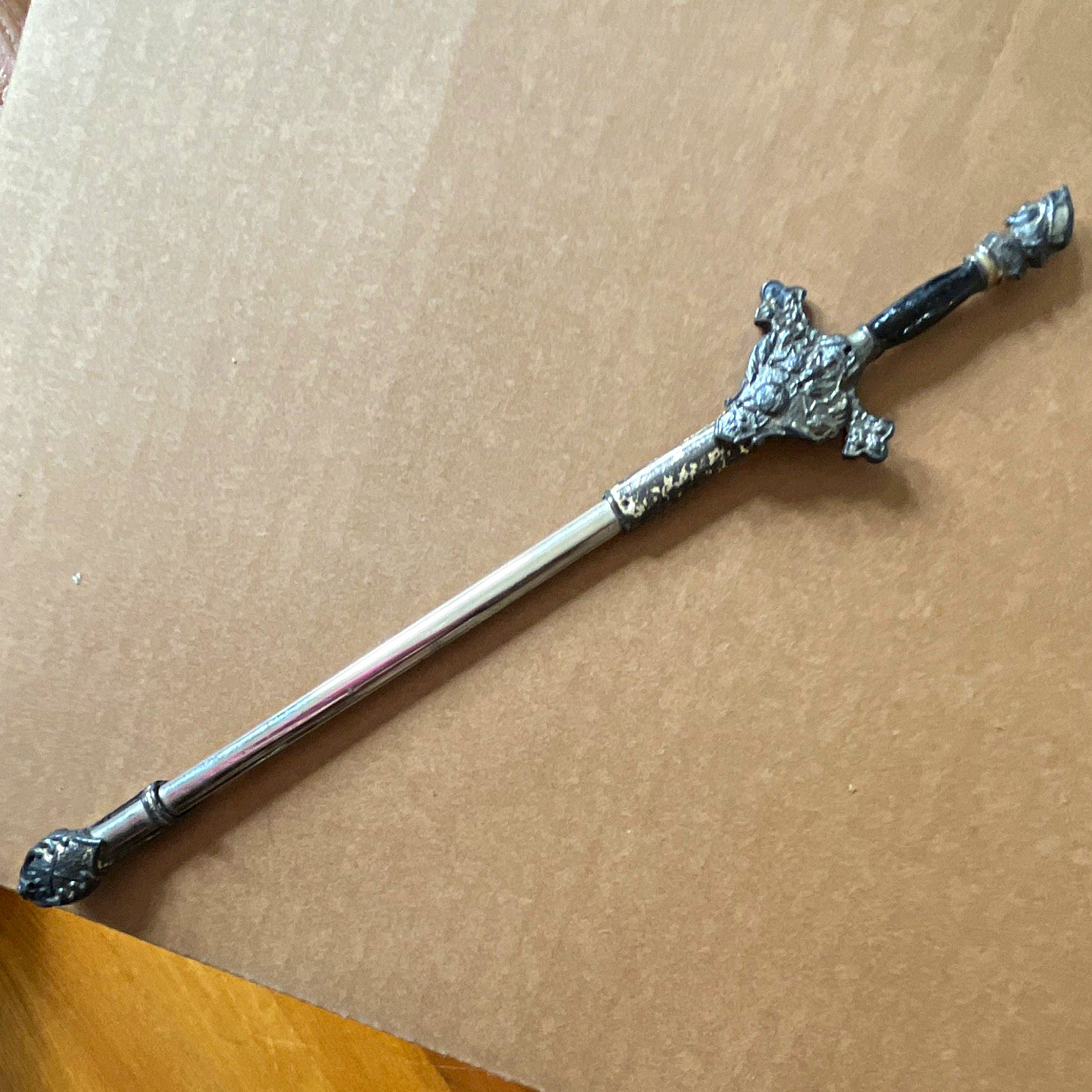 Vintage Knights of Columbus 4th Degree ceremonial sword and scabbard. Vintage Knights of Columbus 4th Degree ceremonial sword and scabbard.
