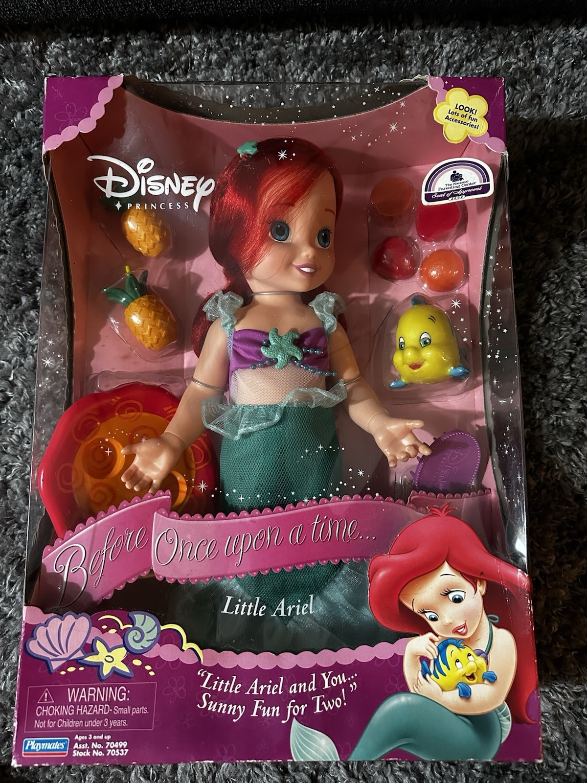 Vintage 2002 Disney Little Ariel & You: Sunny Fun For Two Doll Little Mermaid Vintage 2002 Disney Little Ariel & You: Sunny Fun For Two Doll Little Mermaid