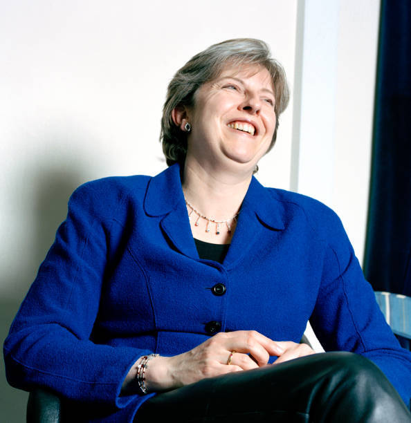 Theresa May British politician 2003 Old Photo 1 Theresa May British politician 2003 Old Photo 1