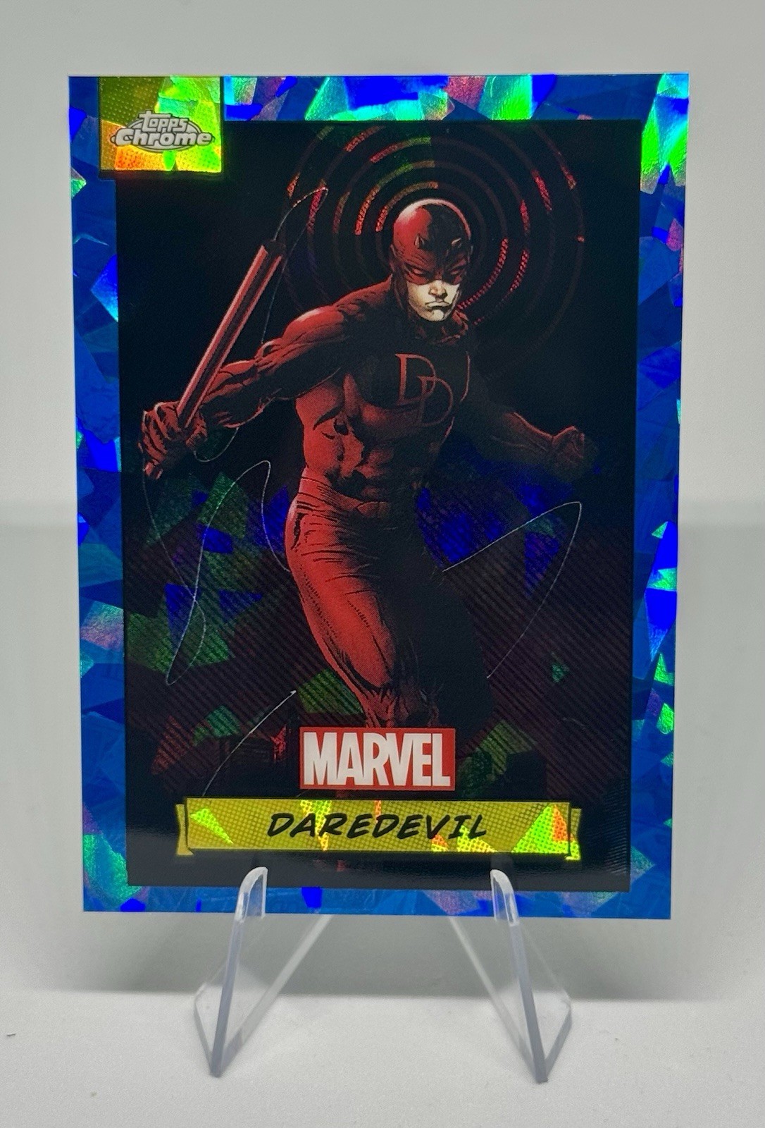 2024 Topps Chrome Marvel Sapphire #30 Daredevil 2024 Topps Chrome Marvel Sapphire #30 Daredevil