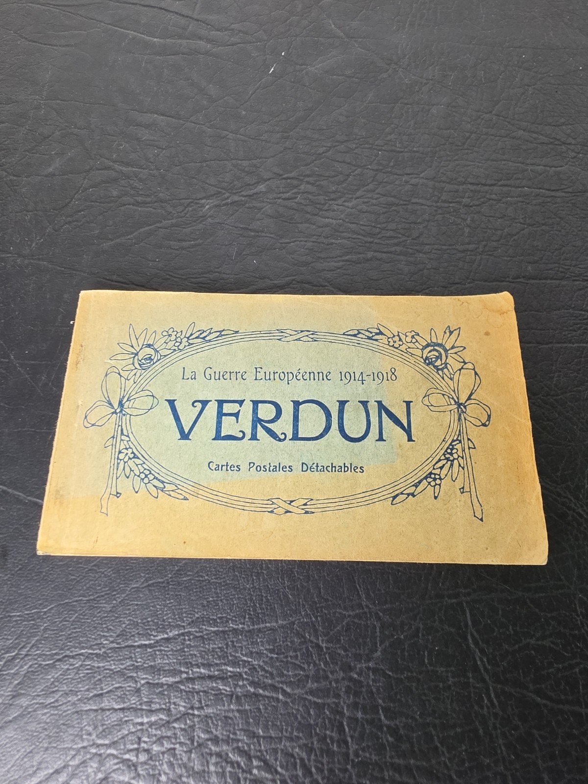 WWI French Postcard Booklet VERDUN 1914-1918 20 Detachable Real Photo RPPC WWI French Postcard Booklet VERDUN 1914-1918 20 Detachable Real Photo RPPC