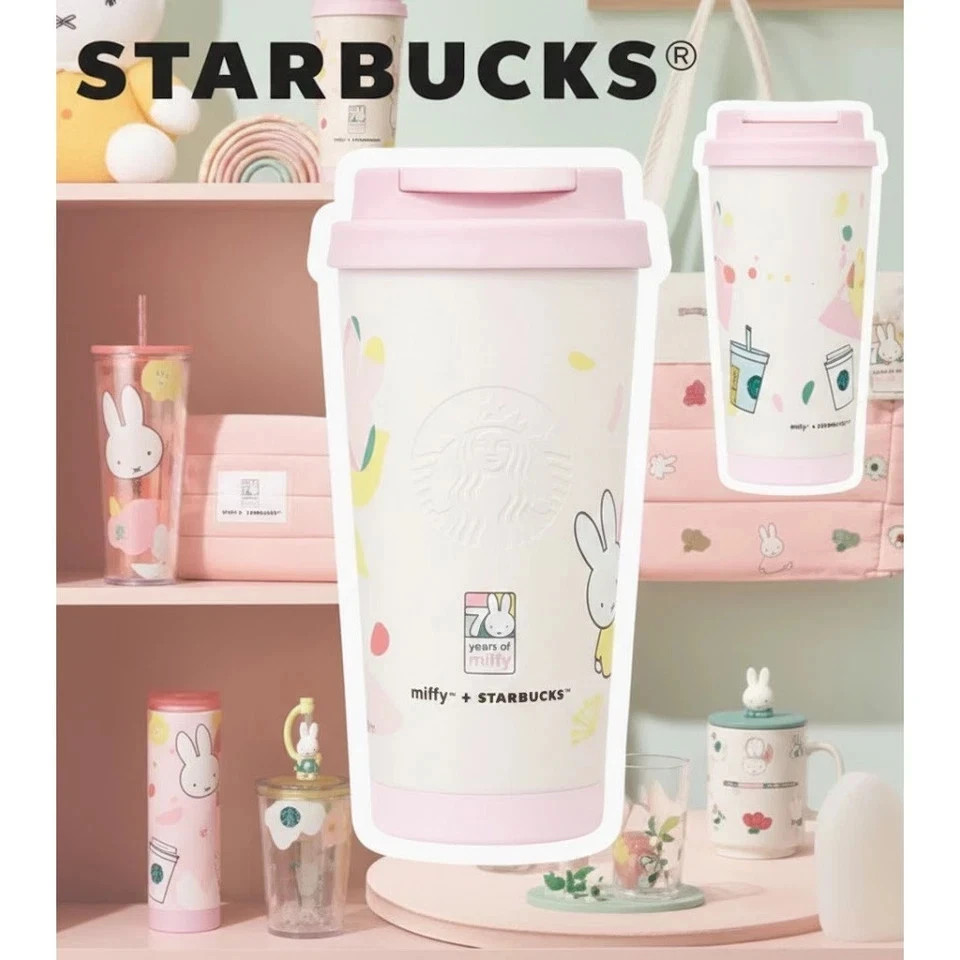 Limited Starbucks x Miffy Gift Christmas New Year Cup Mug Brand New