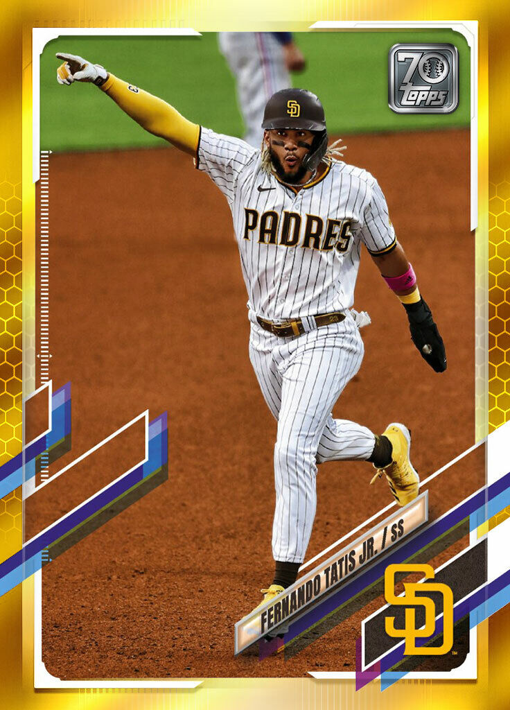 ‼️ Fernando Tatis Jr - Digital Topps Card 2021 MLB Uncommon Gold