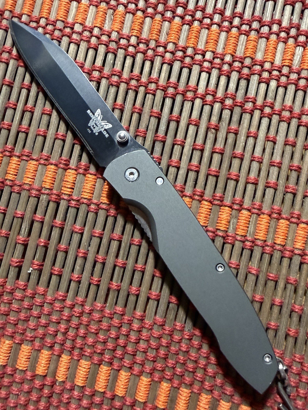 RARE BENCHMADE 450BC1 PARK AVE Pocket Knife Terzuola 1st Production 802/1000#69 RARE BENCHMADE 450BC1 PARK AVE Pocket Knife Terzuola 1st Production 802/1000#69