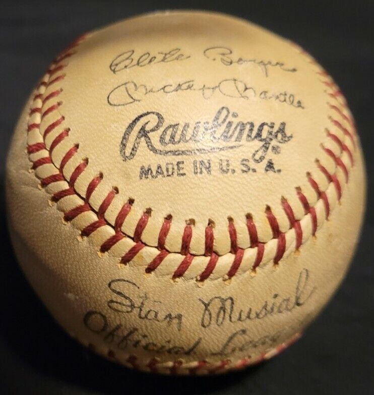 1964 Rawlings “Official League” Kellogg’s Baseball Mickey Mantle HOF MLB