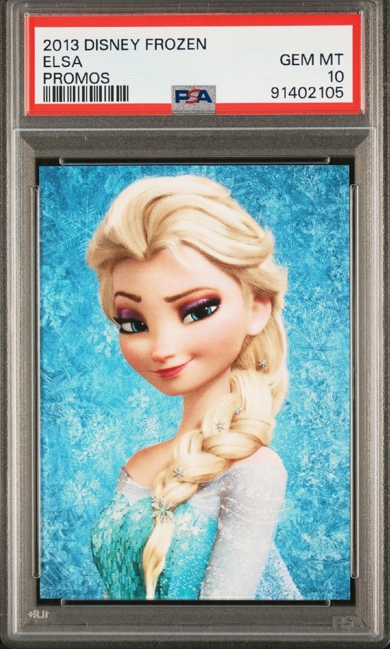 2013 Disney Frozen Promos Elsa Rookie Card PSA 10 Gem Mint 2013 Disney Frozen Promos Elsa Rookie Card PSA 10 Gem Mint