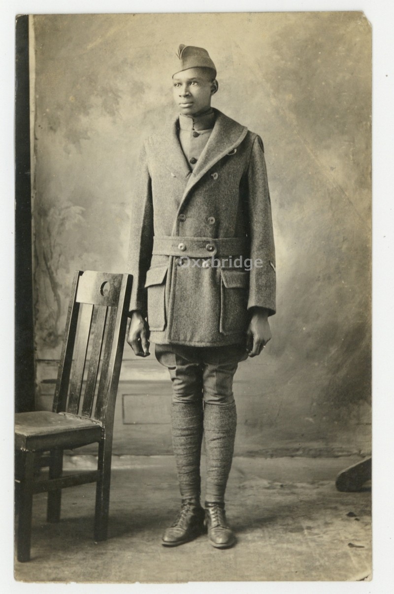Harlem Hellfighter Soldier French Uniform 1916 African American 369th Infantry Harlem Hellfighter Soldier French Uniform 1916 African American 369th Infantry