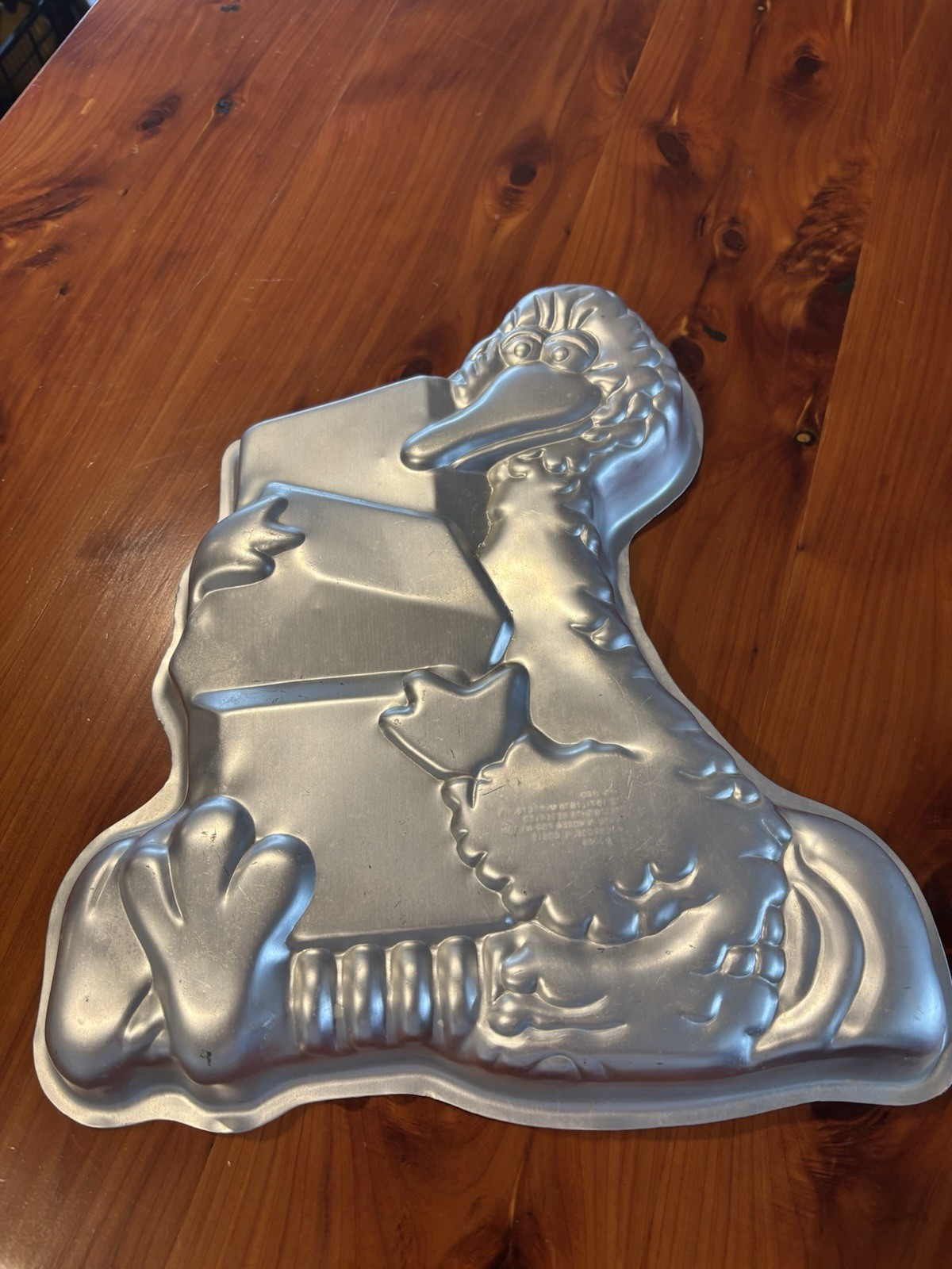 Vintage 1978 Wilton Sesame Street Big Bird with Books Cake Pan, #502-2065 Vintage 1978 Wilton Sesame Street Big Bird with Books Cake Pan, #502-2065