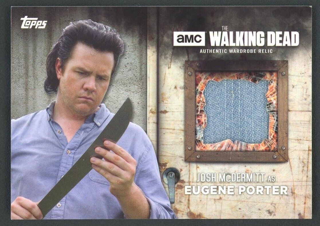 2017 Topps AMC's Walking Dead Season 6 Eugene Porter Screen Worn Shirt Relic