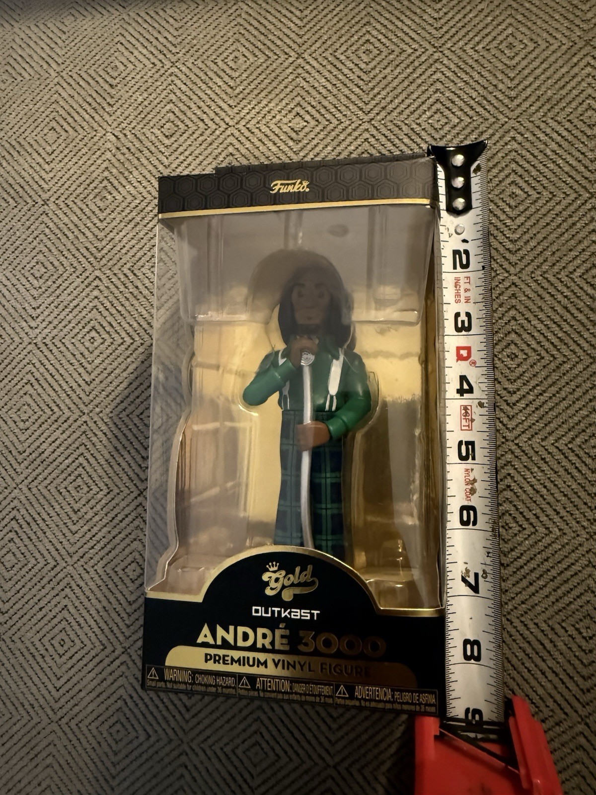 Funko GOLD Outkast Andre 3000 Hey Ya 5” Vinyl Figure #59503 Vaulted NIB Funko GOLD Outkast Andre 3000 Hey Ya 5” Vinyl Figure #59503 Vaulted NIB