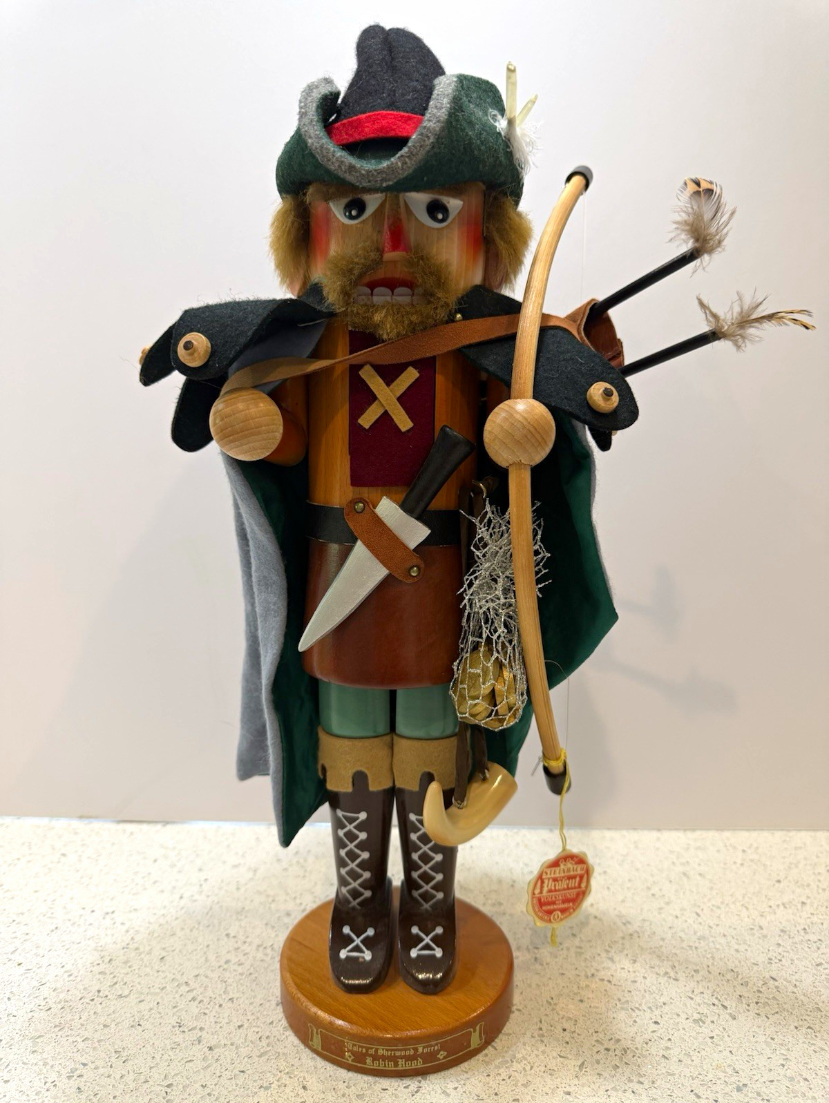 Steinbach Robin Hood Nutcracker Tales of Sherwood Forest Ltd Ed 775/7500 17\ Steinbach Robin Hood Nutcracker Tales of Sherwood Forest Ltd Ed 775/7500 17\