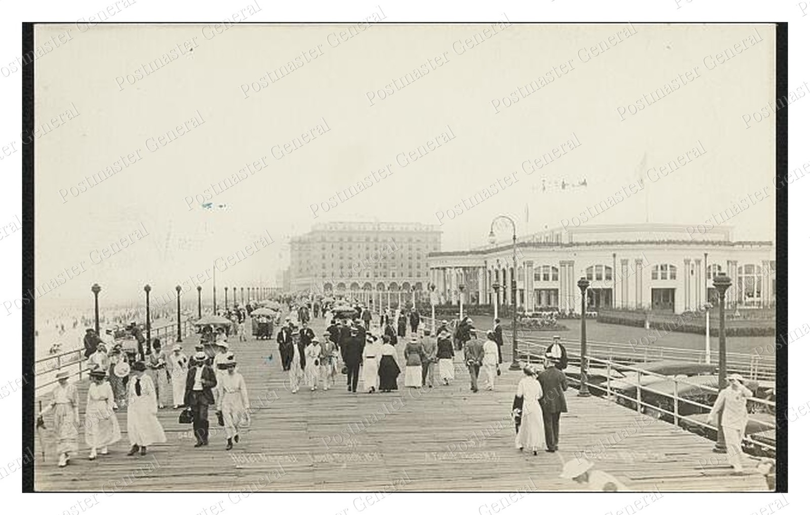 Long Beach New York Hotel Nassau Standard Postcard COPY RPPC Long Beach New York Hotel Nassau Standard Postcard COPY RPPC
