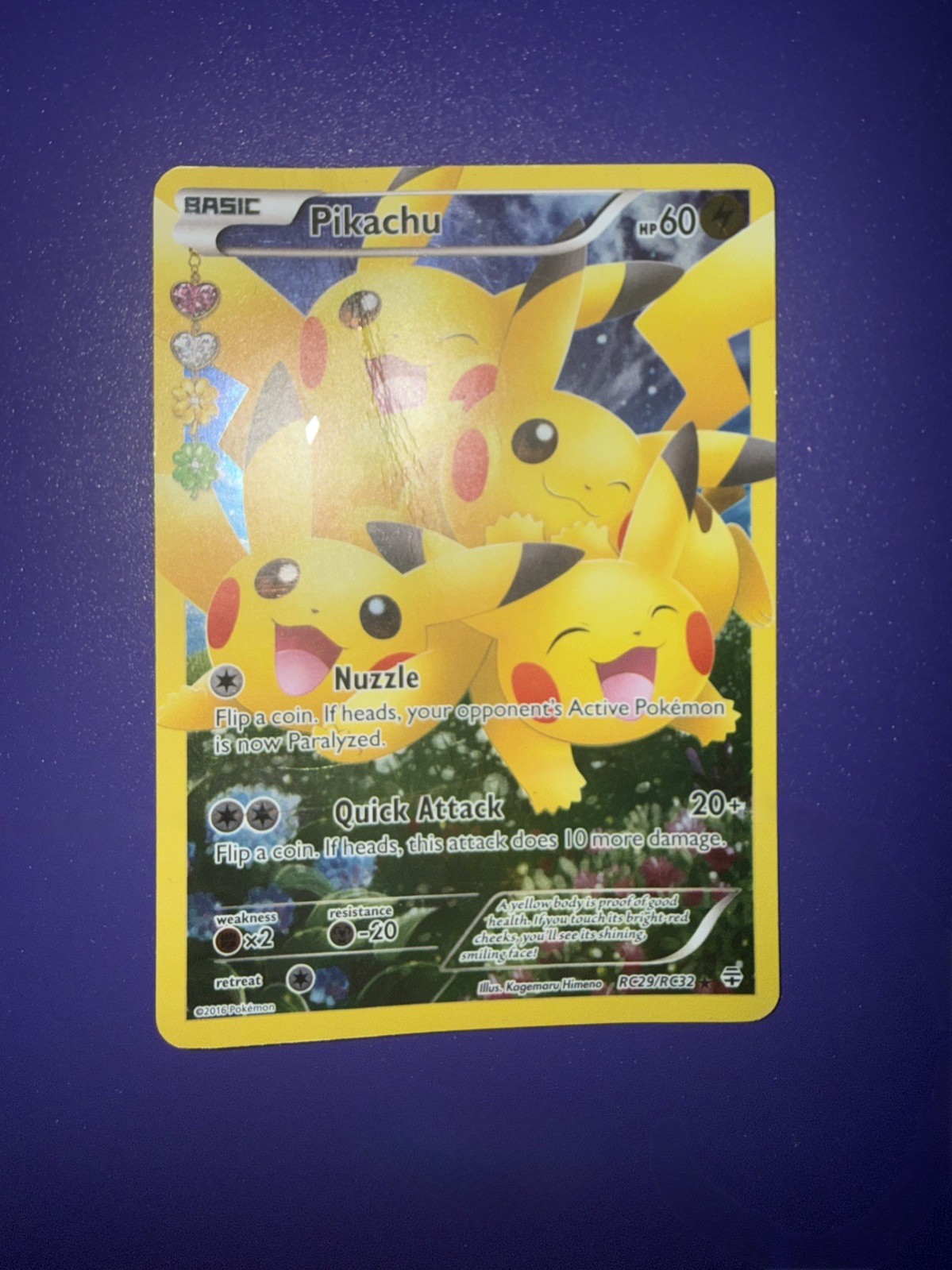 Pokemon Pikachu RC29/RC32 Generations DAMAGED Pokemon Pikachu RC29/RC32 Generations DAMAGED