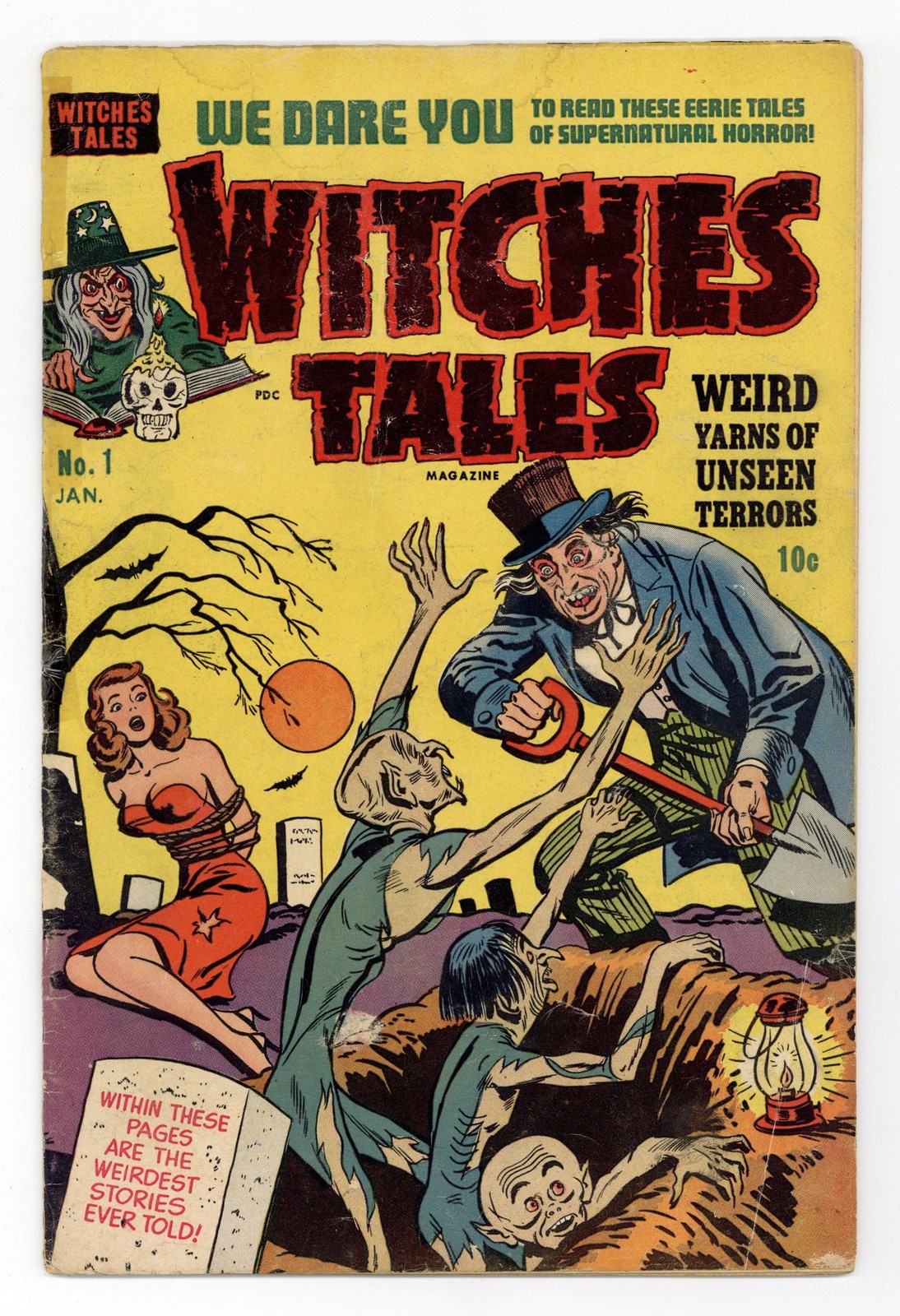 Witches Tales #1 FR 1.0 1951